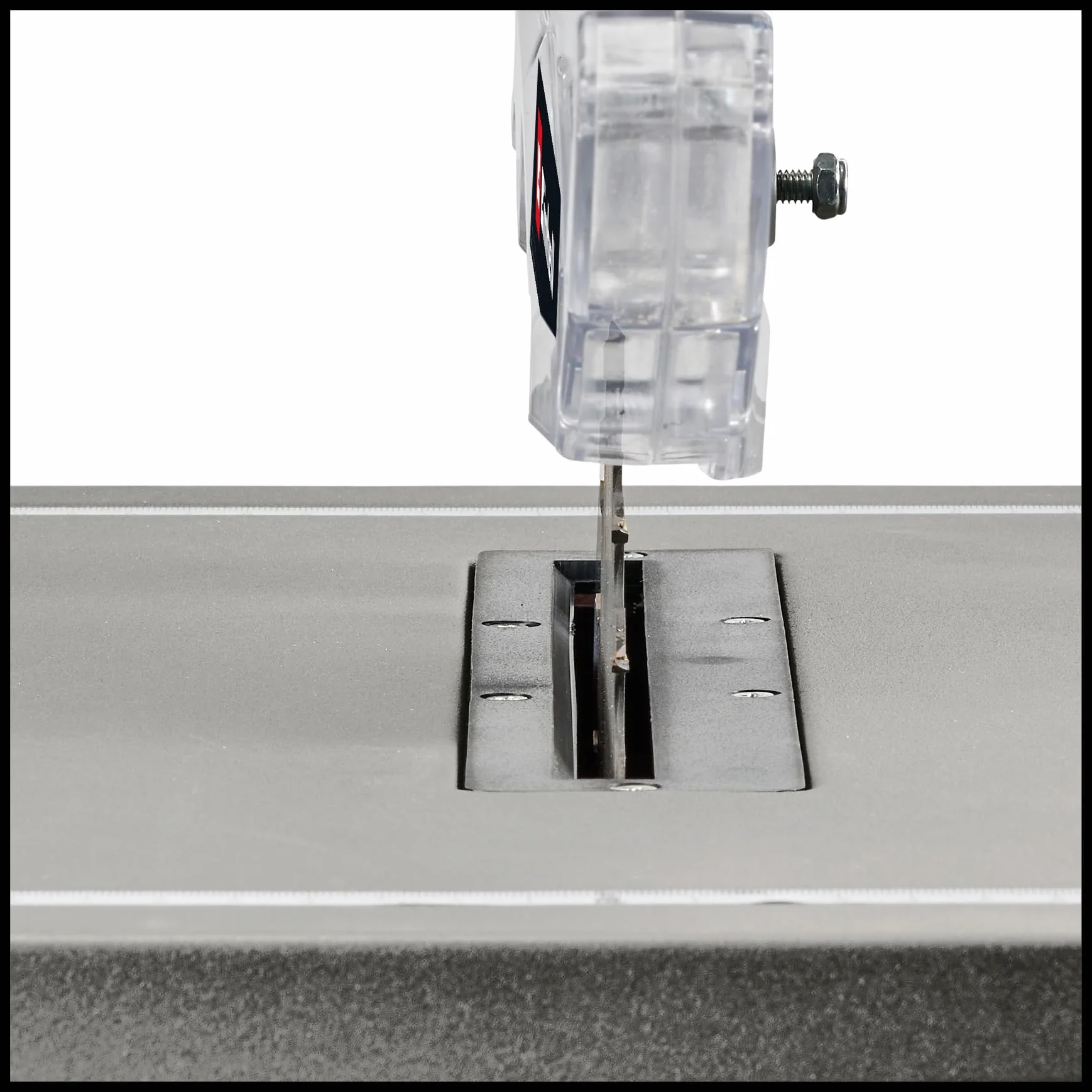 Einhell TC-TS 8 stołowa piła tarczowa (1200 W, wysokość cięcia 45 mm, ostrze Ø 210 mm, prowadnica kątowa, ogranicznik równoległy, przyłącze ssące w obudowie)