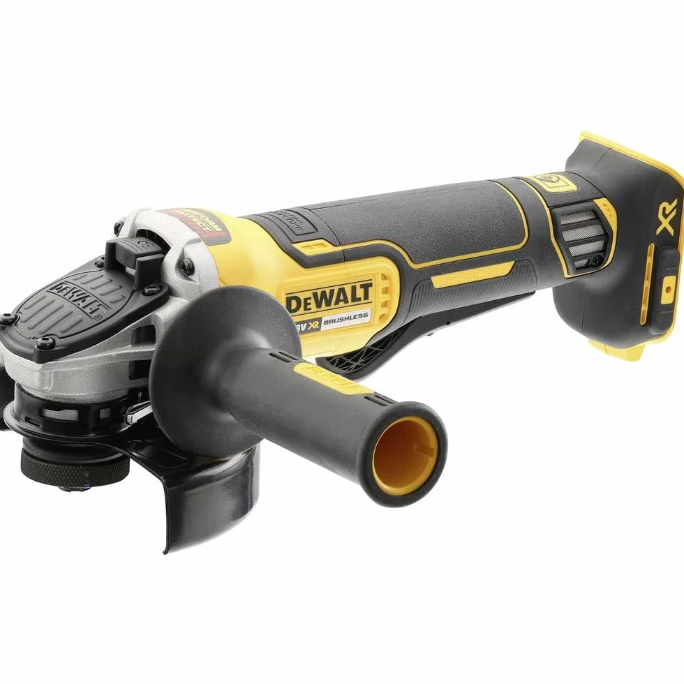 Dewalt Xr Akumulatorowa Szlifierka Kątowa, Czarny/Żółty, 125 mm