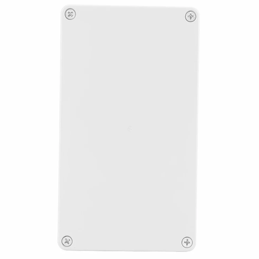 Elektryczna obudowa do projektów, wodoszczelna puszka przyłączeniowa IP65 ABS, obudowa elektryczna, obudowa instrumentów, stały montaż (03)