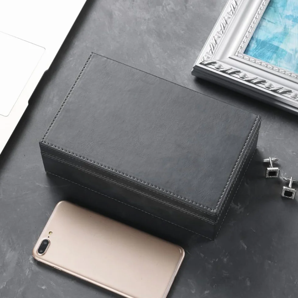 Faraday Box kluczyk samochodowy skórzana skrzynka z ochroną przed promieniowaniem ETC NFC RFID blokada sygnału