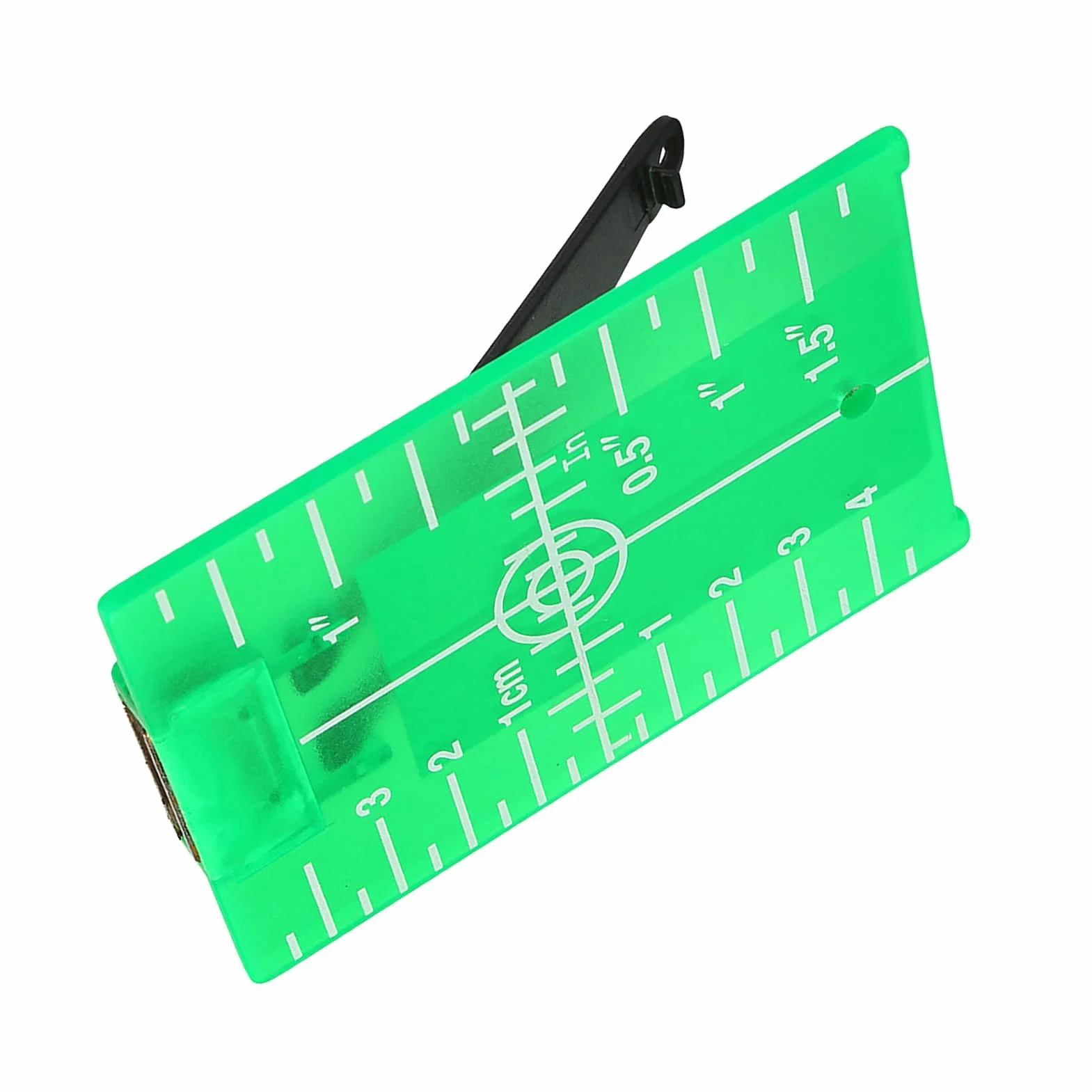 Doppelte magnetische Zielplatte mit Bein für -Pegelmesser Cross Line(Green)