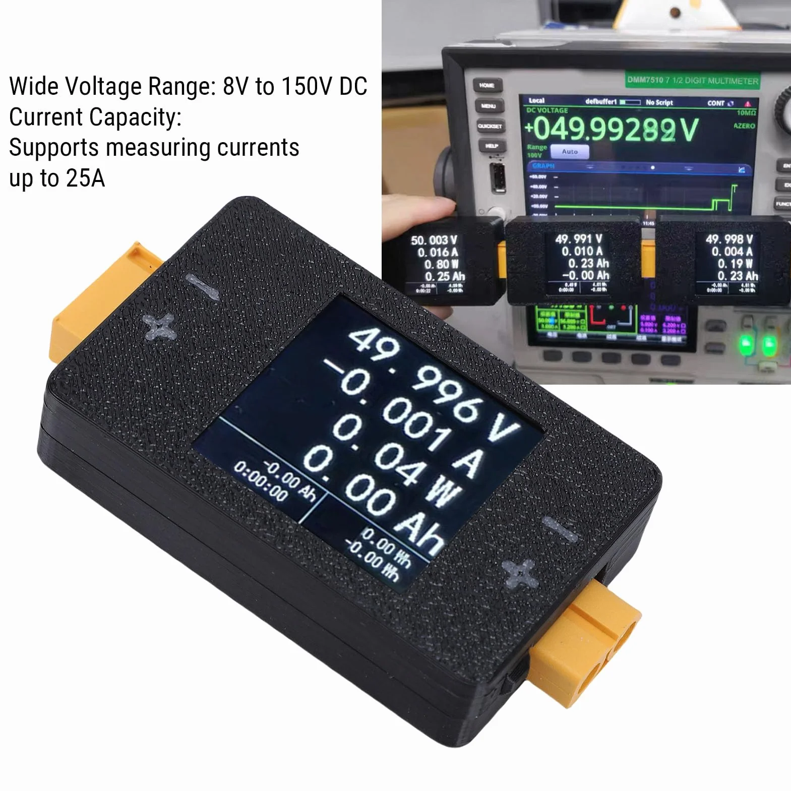 Cyfrowy Miernik Mocy Wysoka Precyzja Interfejs 25A XT60 Analizator Baterii do Baterii RC LIPO RC Tester Napięcia do Modelu Samolotu