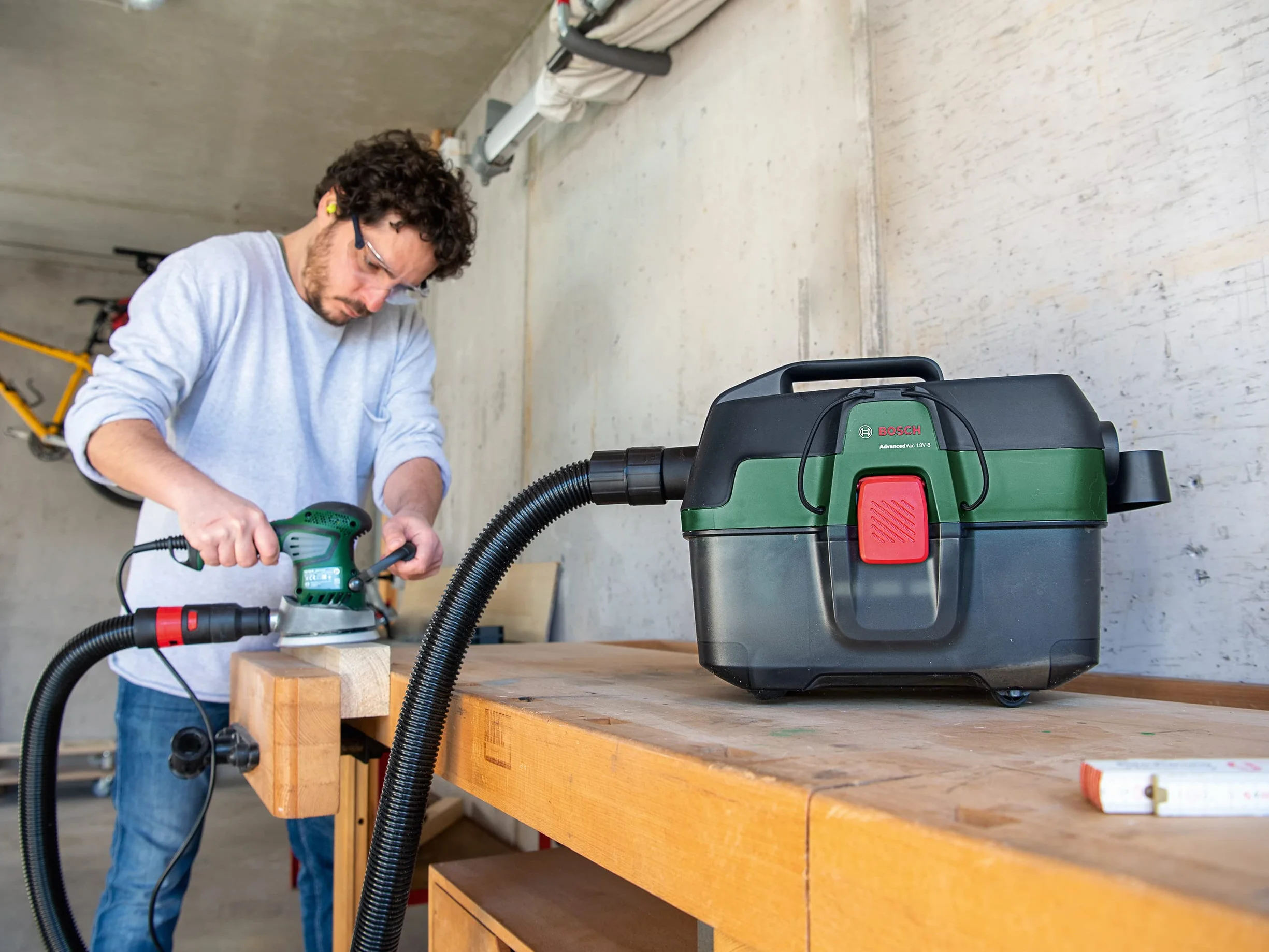 Bosch 4x worek włókninowy do odpylaczy (dedykowane modelom Bosch AdvancedVac 20, UniversalVac 15, osprzęt do odpylaczy)