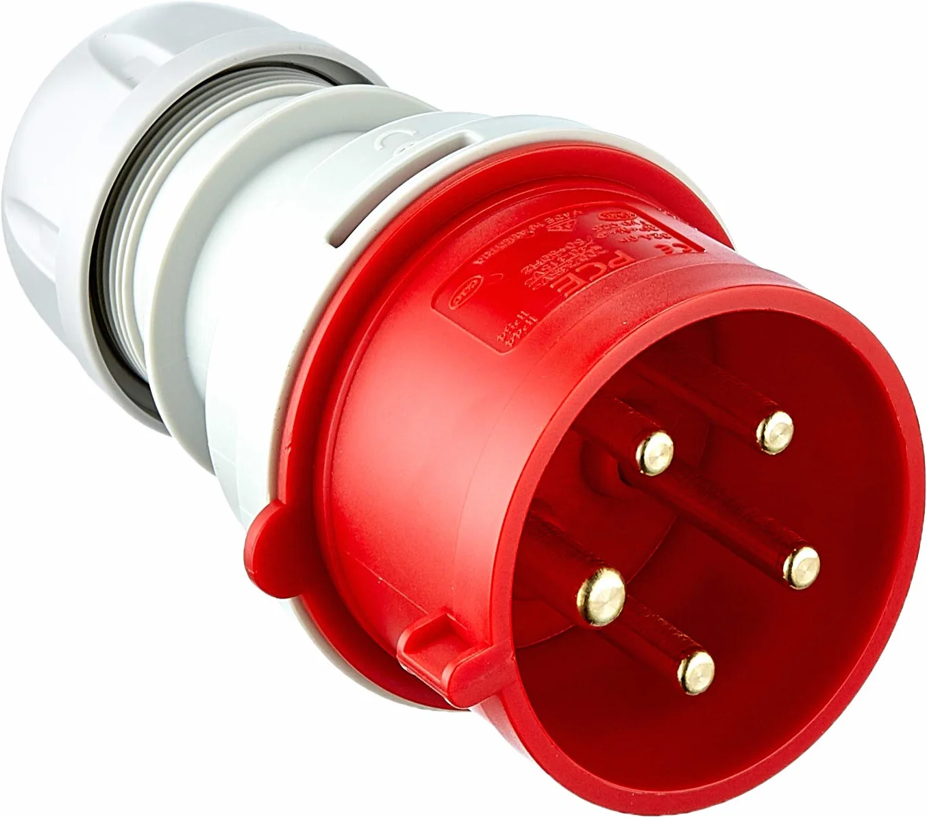 UNITEC Wtyczka CEE 40578L 32A, luźna, czerwona