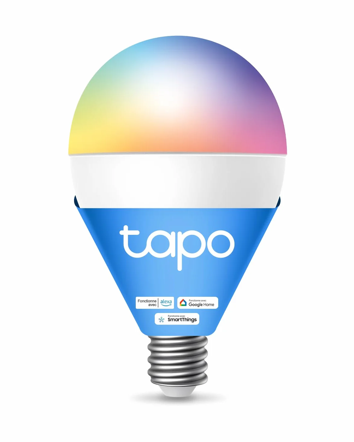 Tapo L430P Smart P45 żarówka Wi-Fi E14 470 lumenów 16 mln kolorów ściemnianie harmonogram timer monitorowanie energii Alexa Google Assistant Samsung