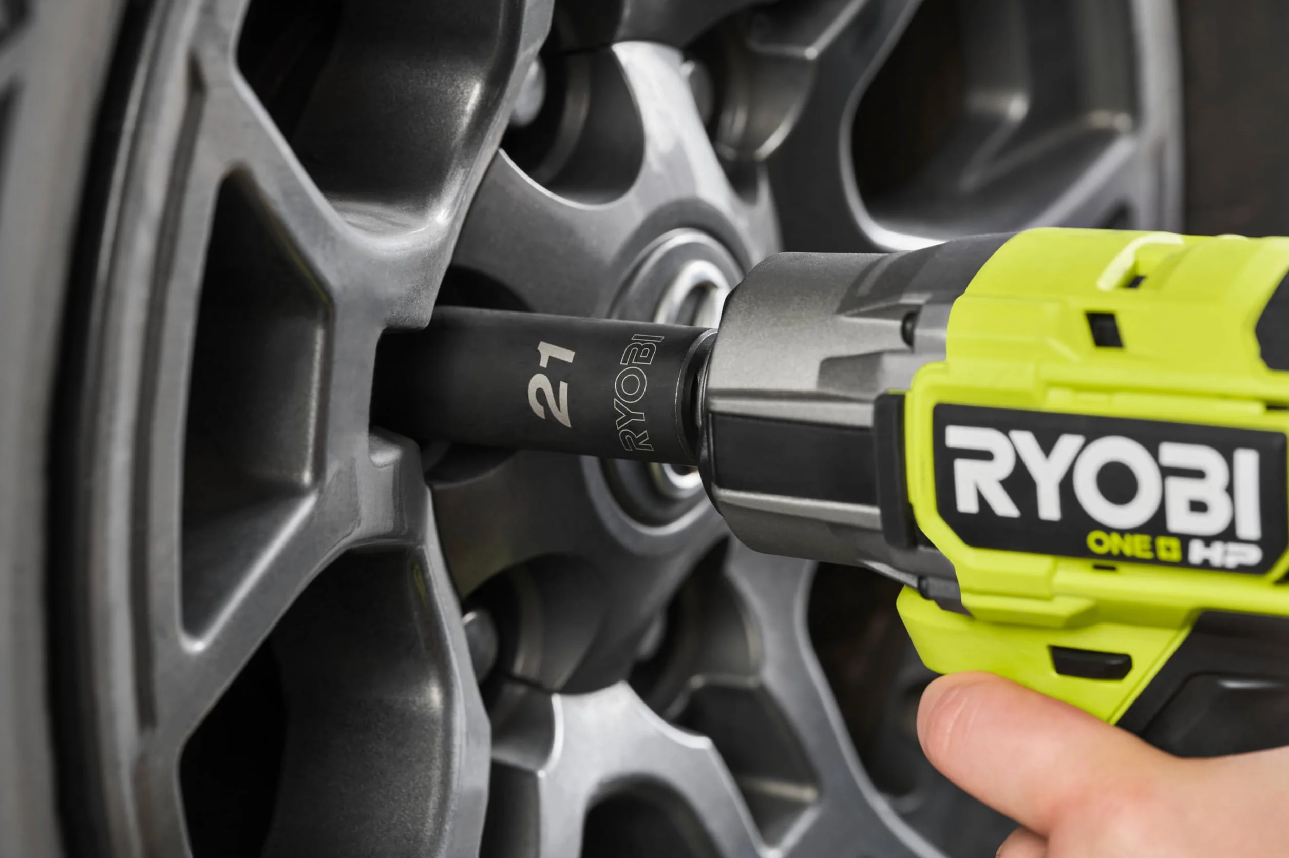 RYOBI Nasadki sześciokątne 1/2" (17, 19, 21 mm) - RHDIS10PC
