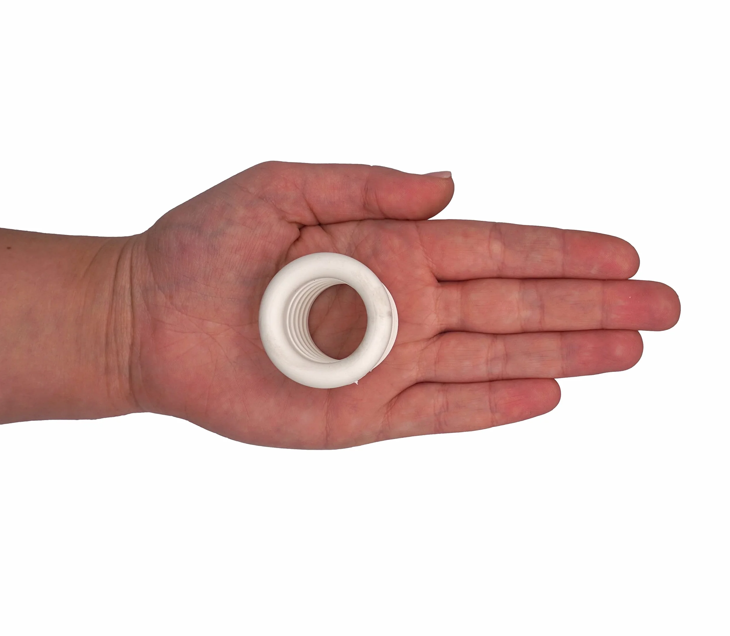 SKIR'CO Łącznik rury spustowej reduktor 32 x 25 mm biała guma