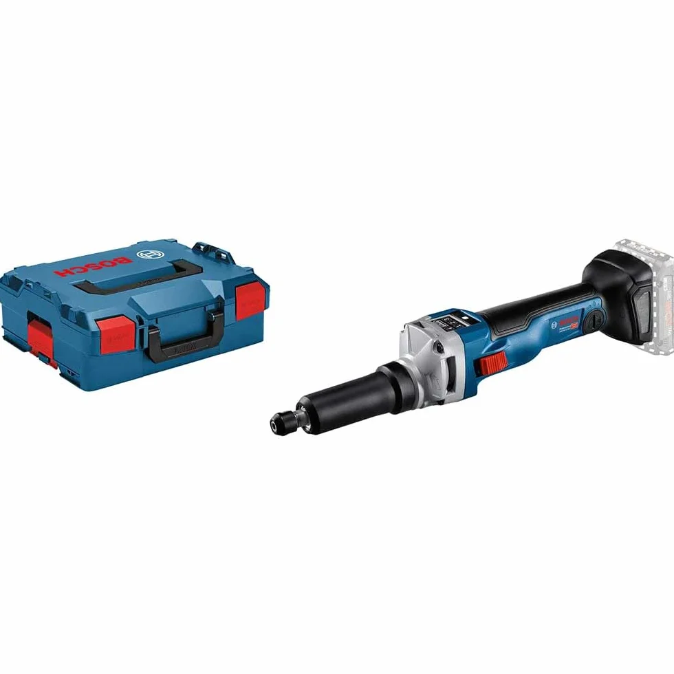 Bosch Professional System profesjonalny 18 V firmy : akumulatorowa szlifierka prosta GGS 18V-10 SLC (bez akumulatorów i ładowarki, walizka L-BOXX 136)