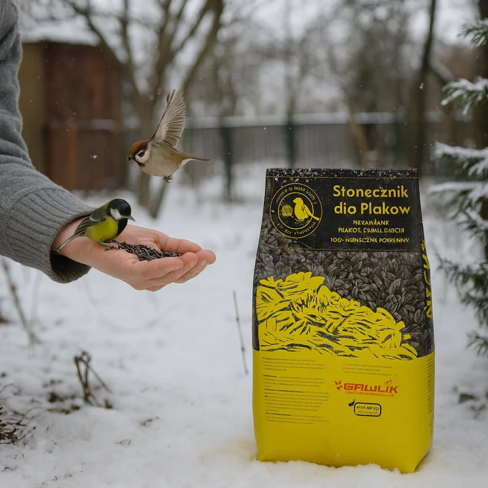 Słonecznik Czarny Dla Ptaków Karma Dla Ptaków Zimujących 10kg