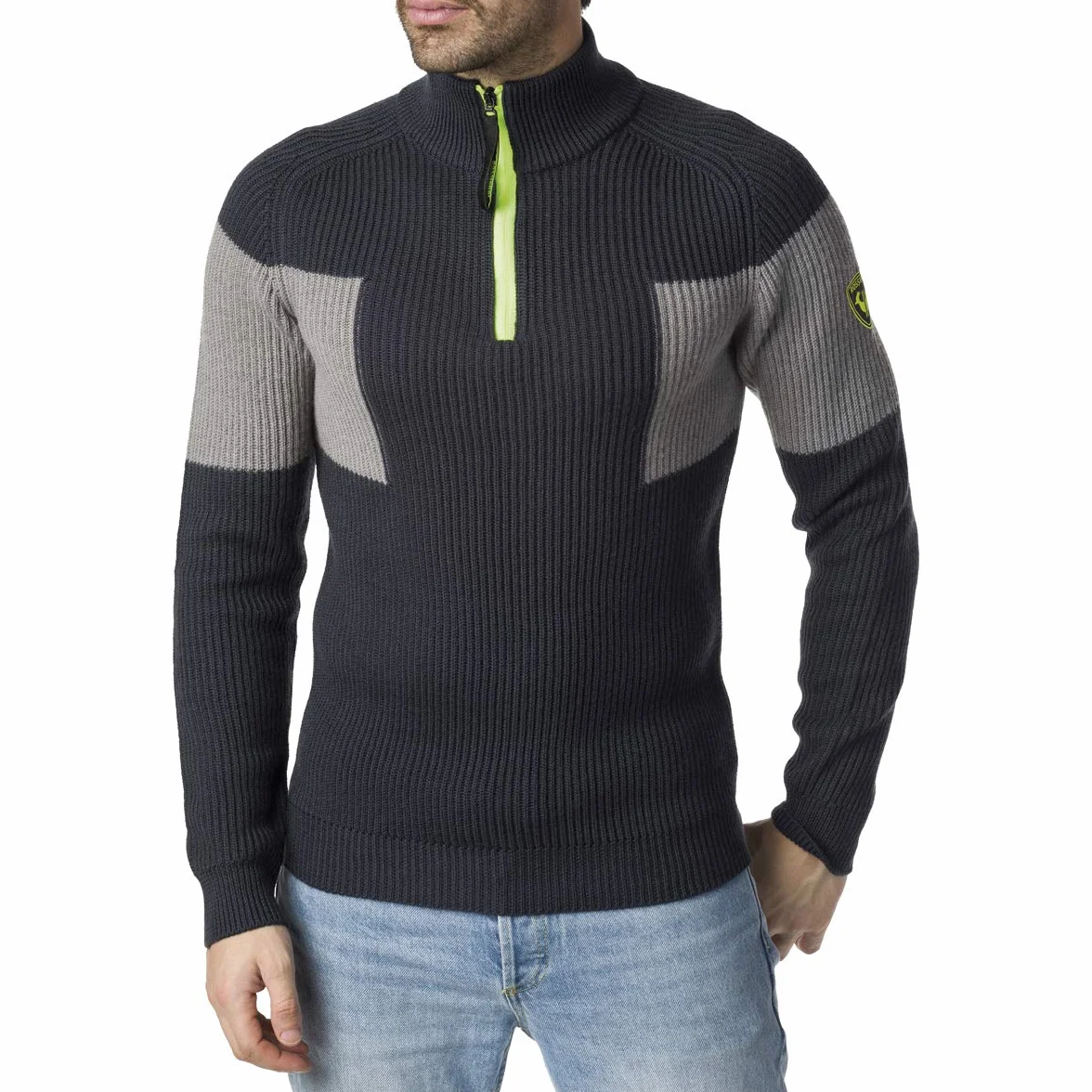 Rossignol Sweter z dzianiny Mężczyźni 1/2 Zip