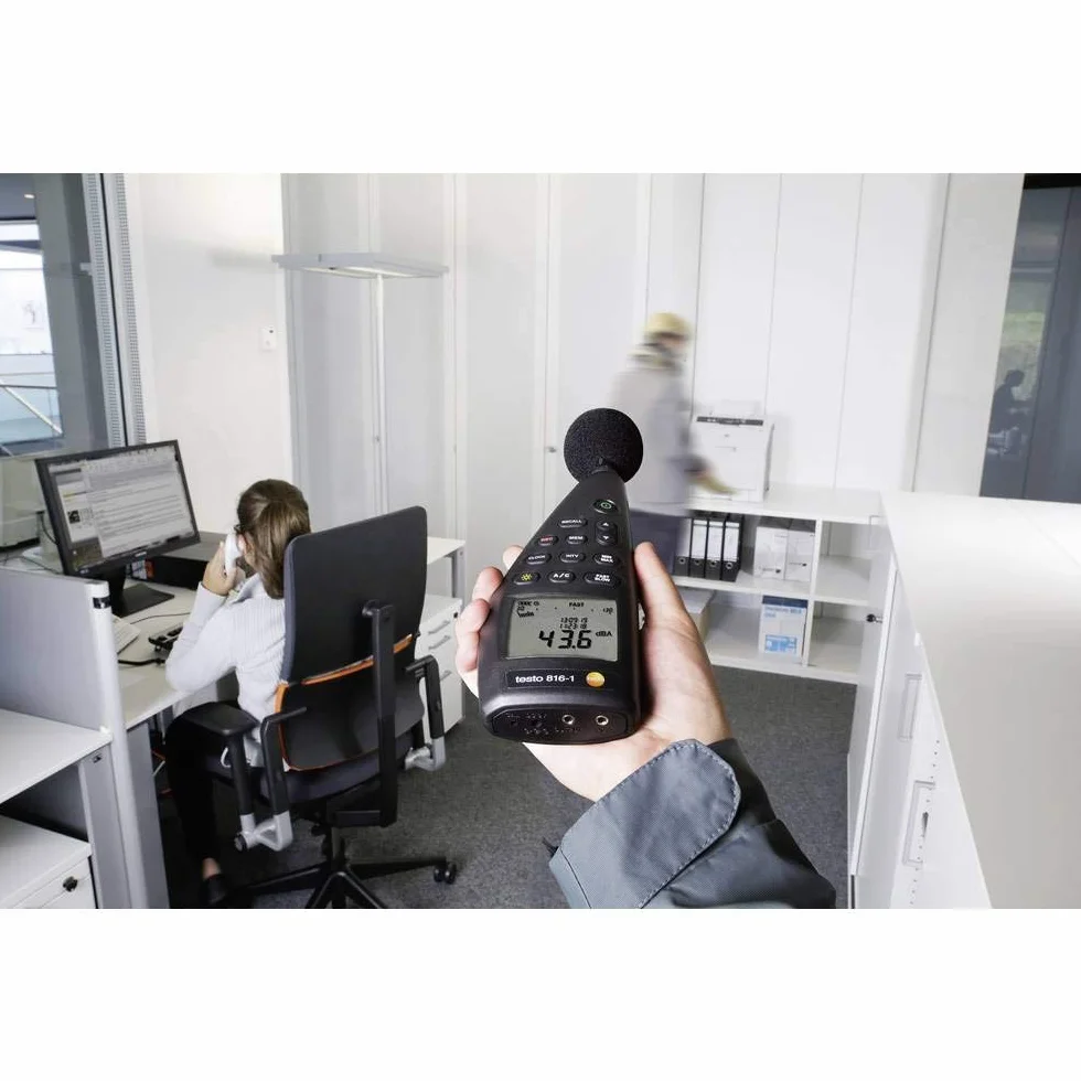 Testo rejestrator dźwięku 816-1 30-130 dB 20 Hz – 8000 Hz
