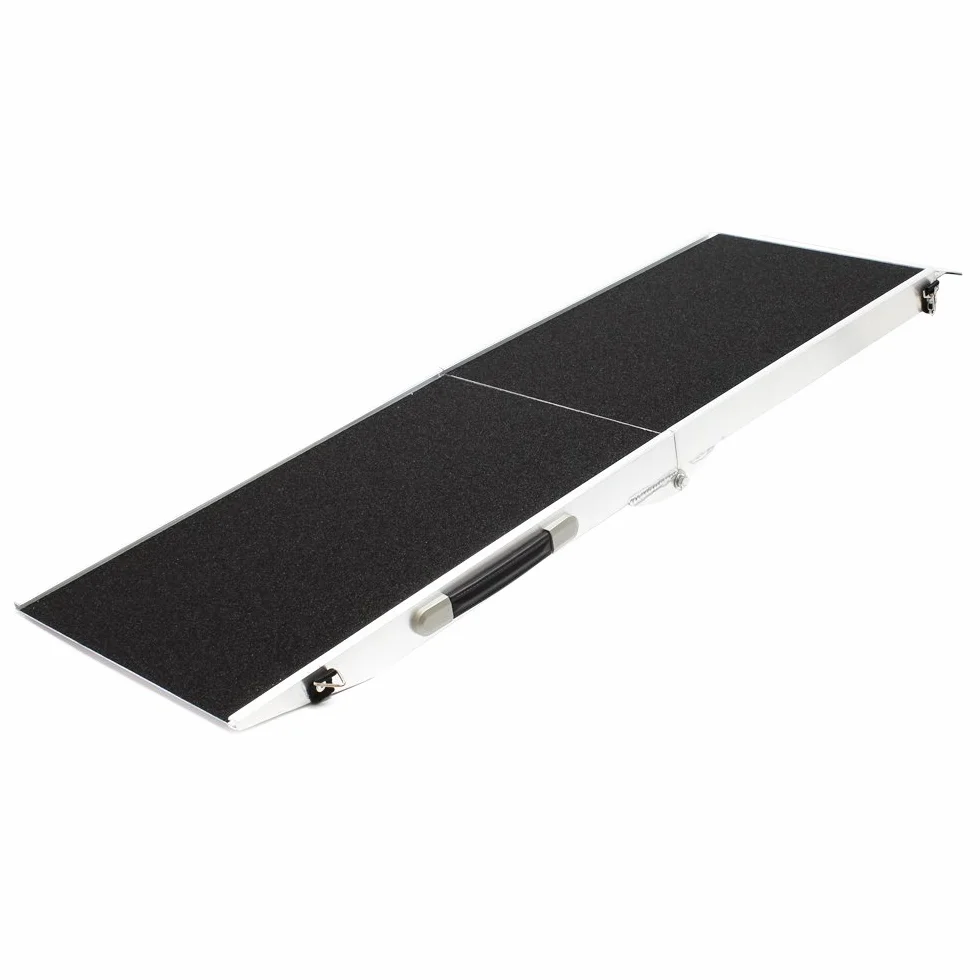 Wiltec Składana rampa dla psa 244 x 48 cm aluminium antypoślizgowa nośność 110 kg