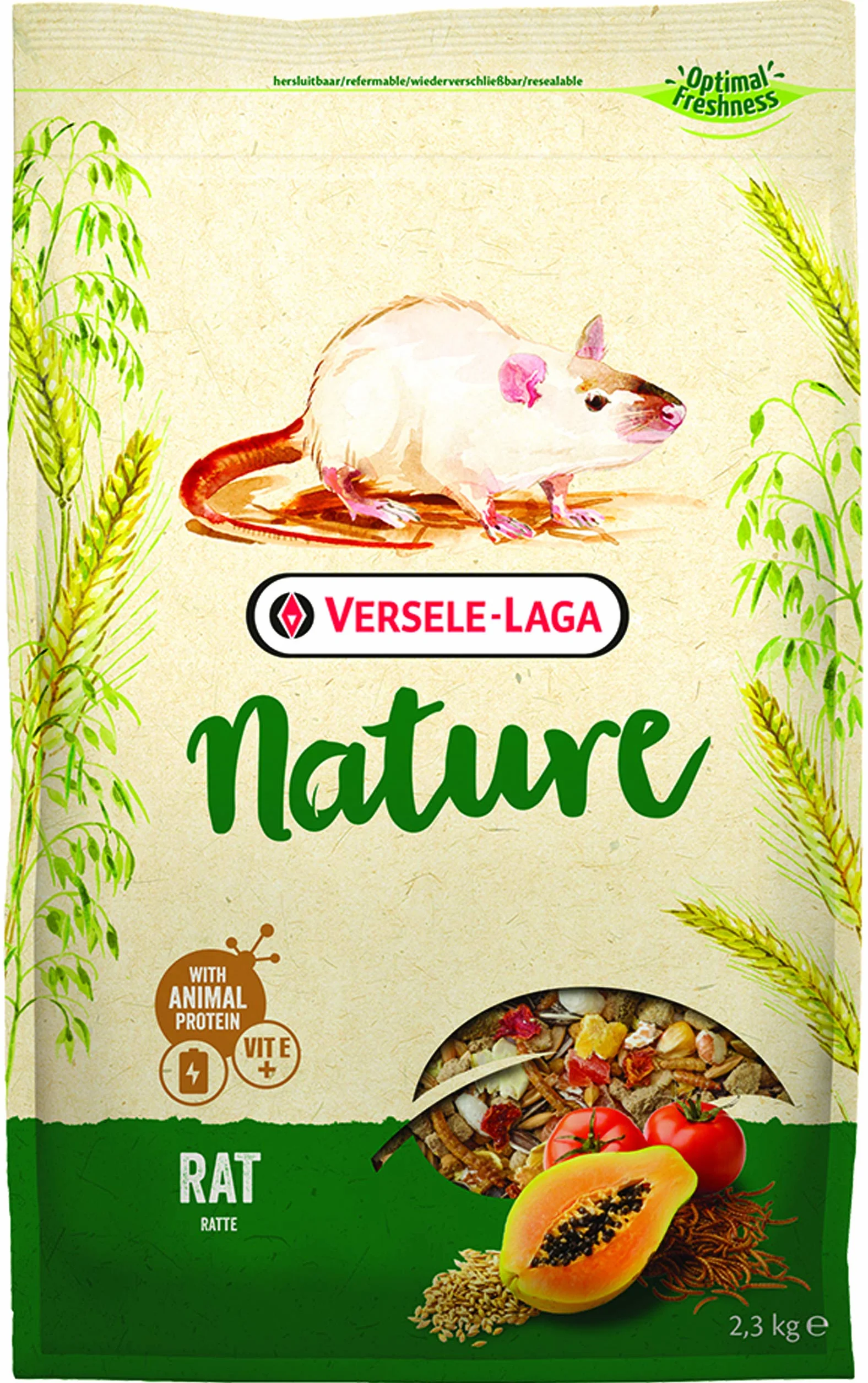 VERSELE LAGA Nature Rat - Rat Food - 2,3 kg