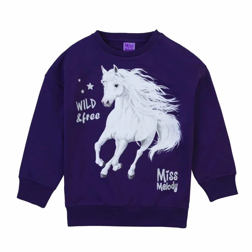 Miss Melody Bluza 76059 fioletowa