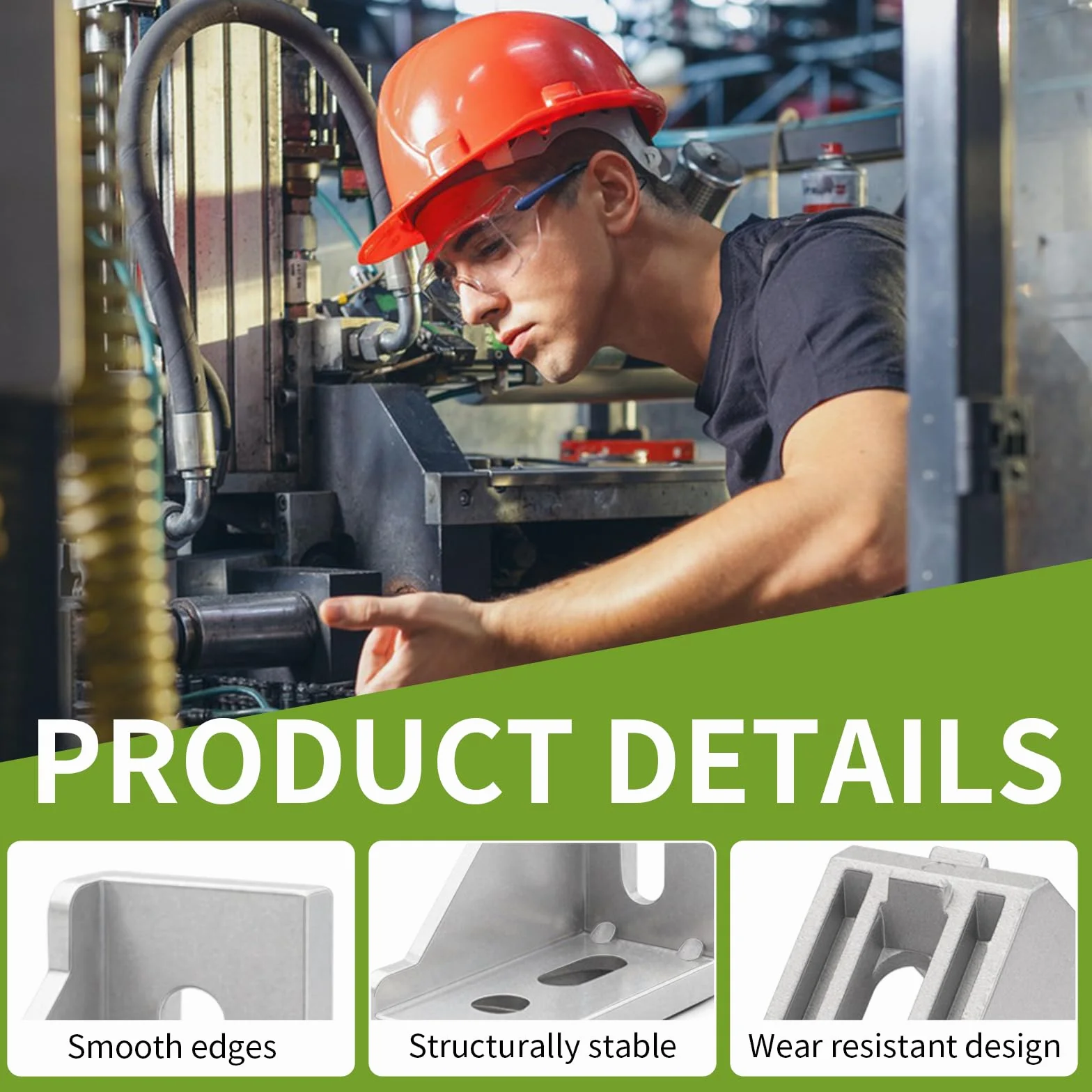 8 sztuk kątowników aluminiowych, materiał mocujący, kątownik 30 x 60, profil aluminiowy, 90 stopni, łączniki kątowe, aluminiowe łączniki narożne do profili aluminiowych, profil rozporowy