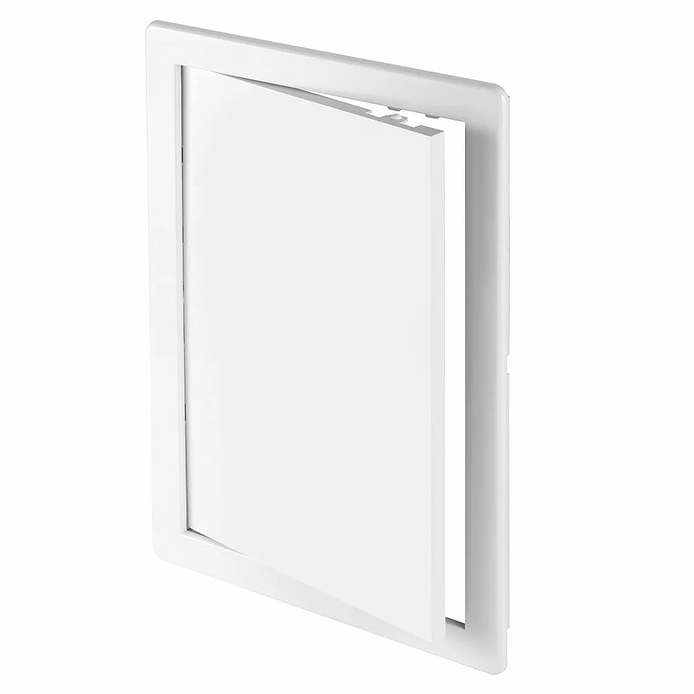 Awenta Drzwi z tworzywa sztucznego 150 x 200 mm biała pokrywa klapy otwierającej zamek do drzwi skrzynkowych