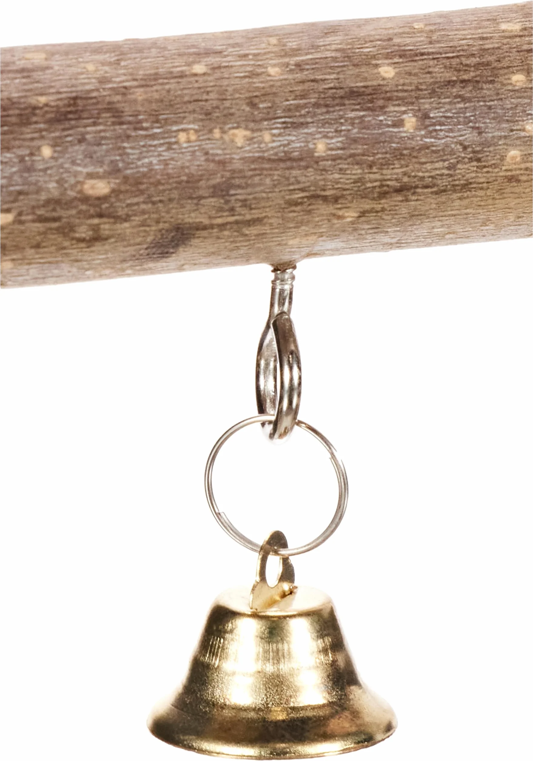Trixie Natural Living Swinging Trapeze z dzwonkiem, 15 x 12 cm, brązowy