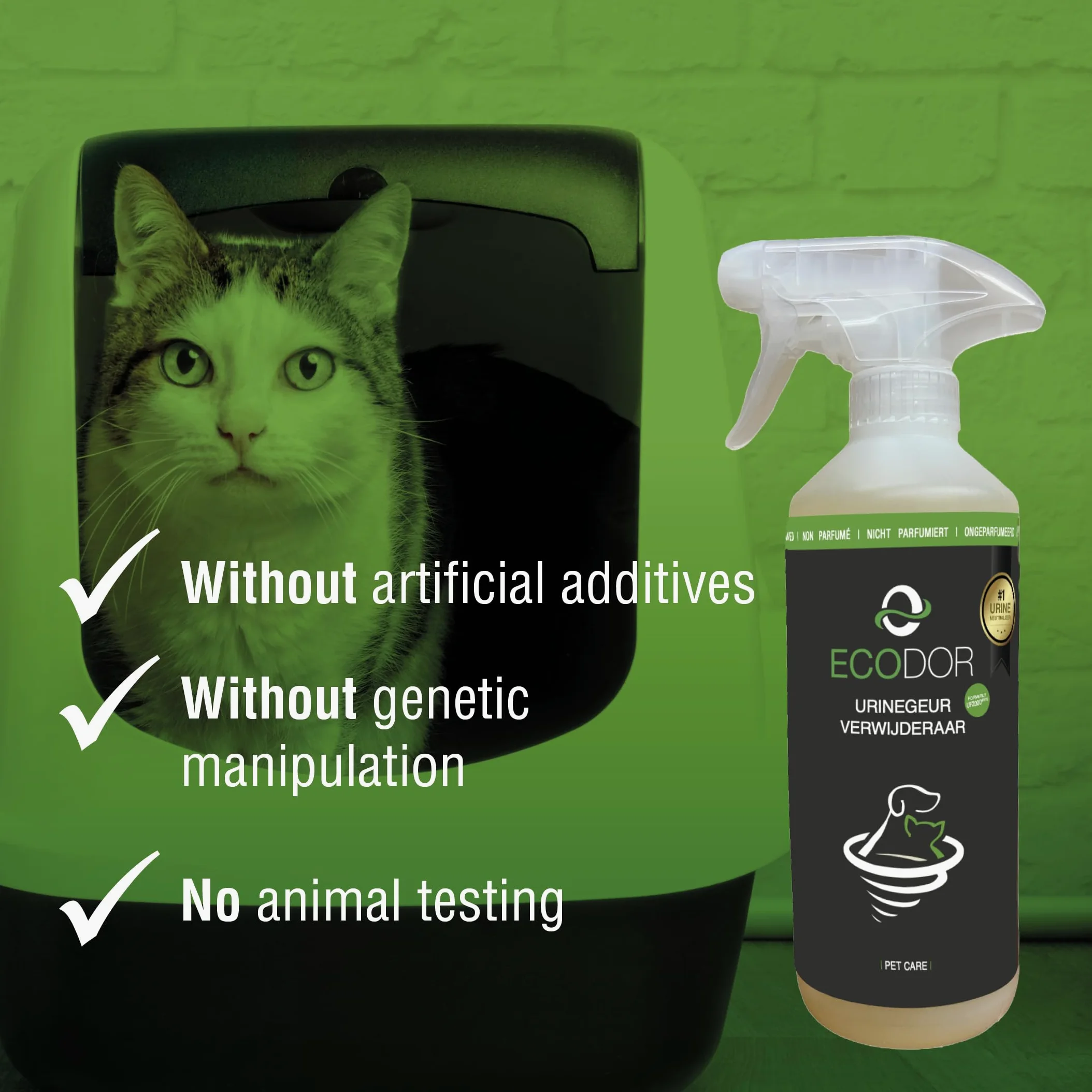 UF2000 4Pets Eliminator Zapachu Moczu 2500ml Koncentrat 1:5 Enzymatyczny Środek Czyszczący