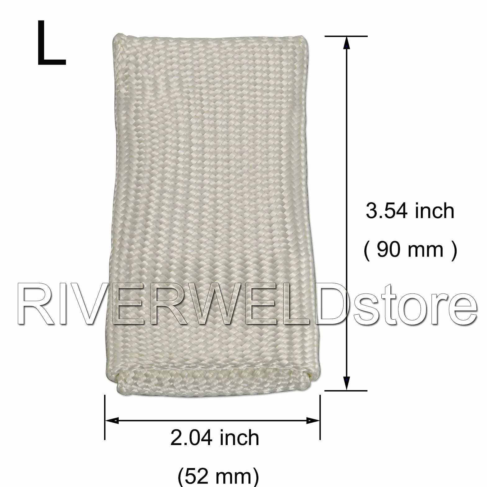 RIVERWELD Osłona termiczna palców spawalniczych L XL 2 szt
