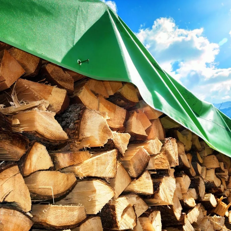 GardenMate – plandeka tkana 2x3 m 200 g/m² – jakość premium – do przykrywania – plandeka ochronna – do łodzi – zielona – ciężka