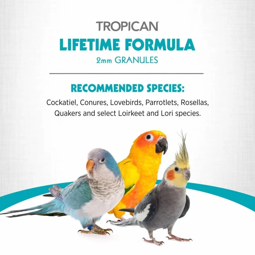 Hagen Tropican Loros Pequeños 820 g