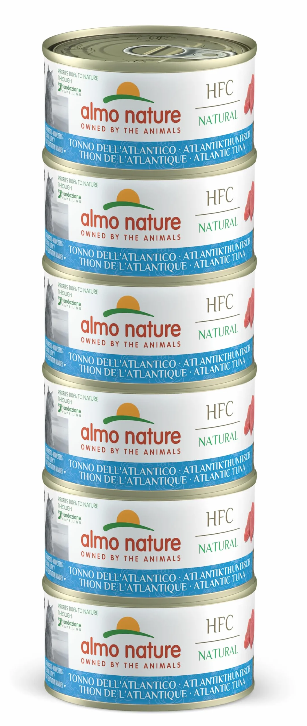 Almo Nature Hfc Natural Karma dla Kotów, Tuńczyk, 6 x 70 g