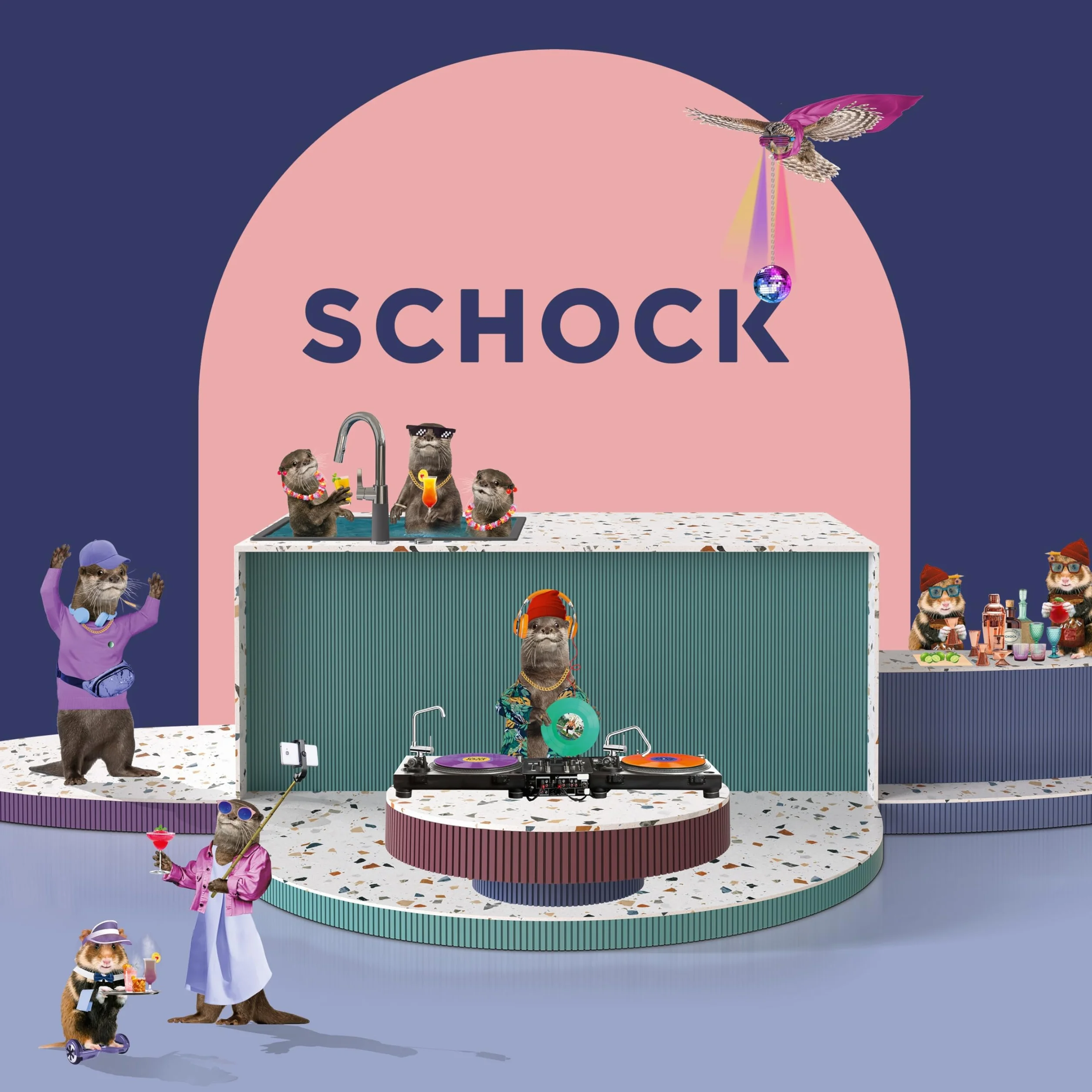 Schock 559120EDM KAVUS zlewozmywak kuchenny, stal nierdzewna