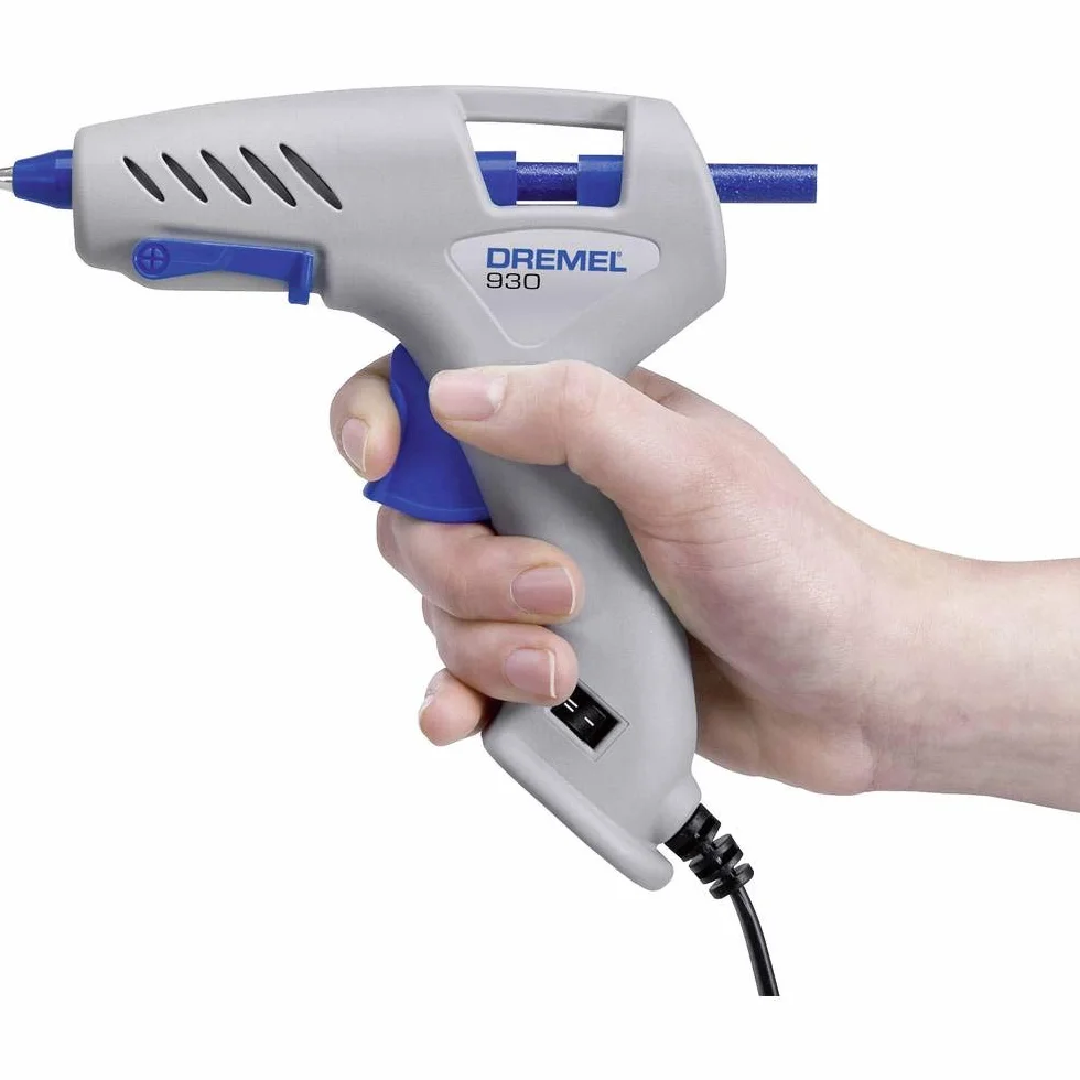 Dremel 930 Pistolet do Klejenia, Szary, 35 W