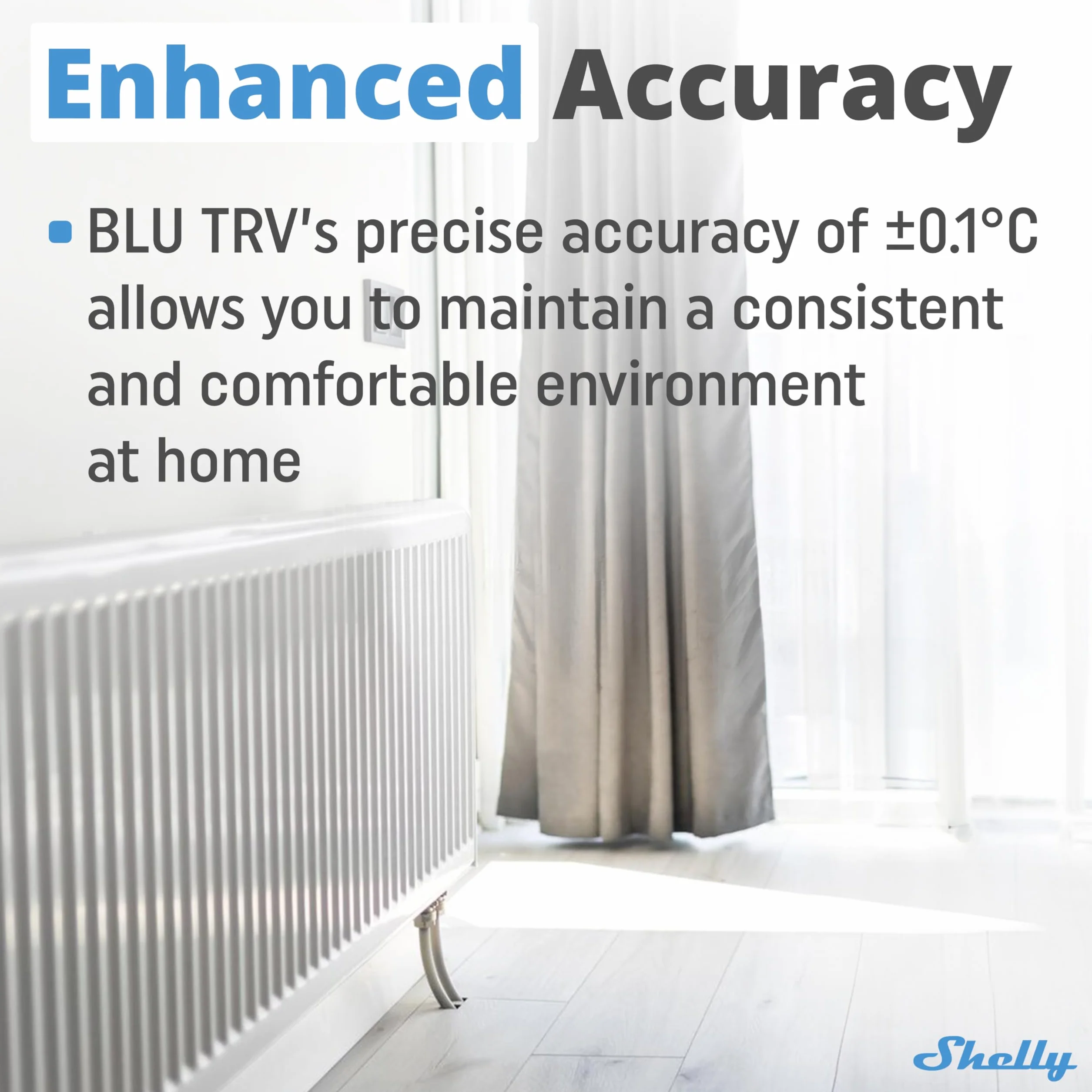 Shelly Blu TRV & Shelly Blu Gateway Gen3- Inteligentny Termostat Grzejnikowy, Precyzyjna Kontrola Temperatury, Obrotowy Ekran, Długotrwałe Baterie, Bluetooth Do Wi-FI Gateway W Zestawie