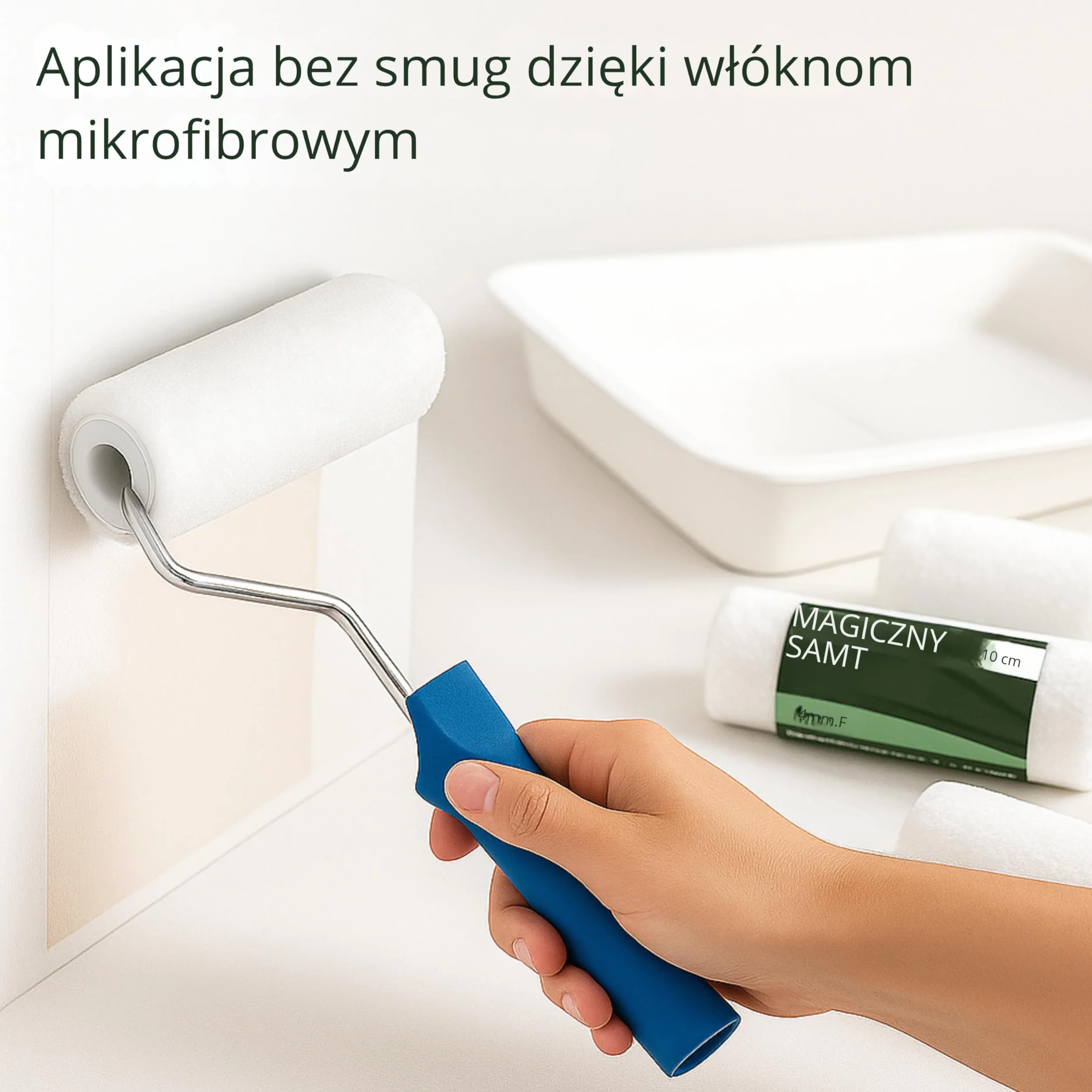 Magic Samt Rolki Zastępcze 10 cm