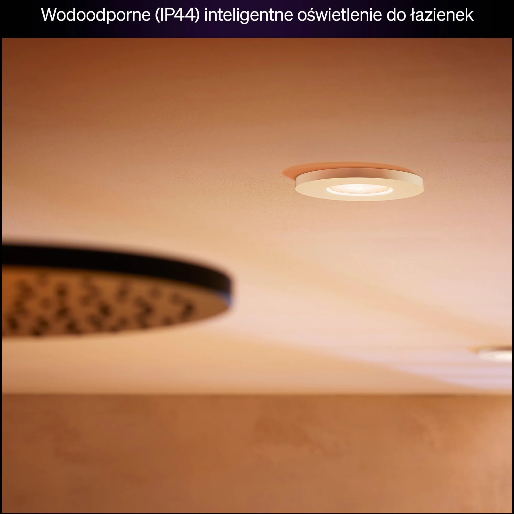 Philips Hue White Ambiance Adore reflektor wpuszczany, 1 opakowanie, Okrągły, Biały, nowa generacja