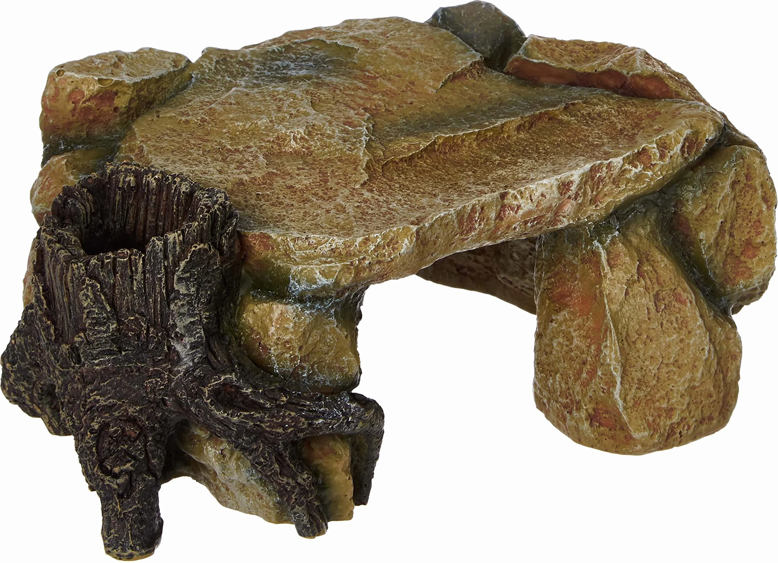 TriXie 8847 PlatformaDo Akwarium z Pniem Drzewa, 25 cm, Brązowy