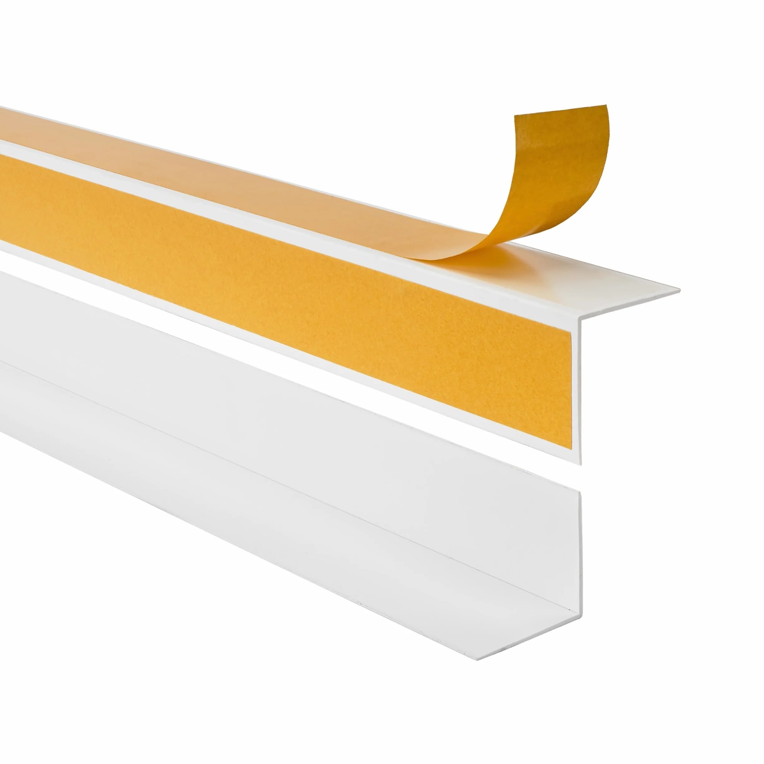 Kątownik PVC 15x15 mm samoprzylepny biały 150 cm