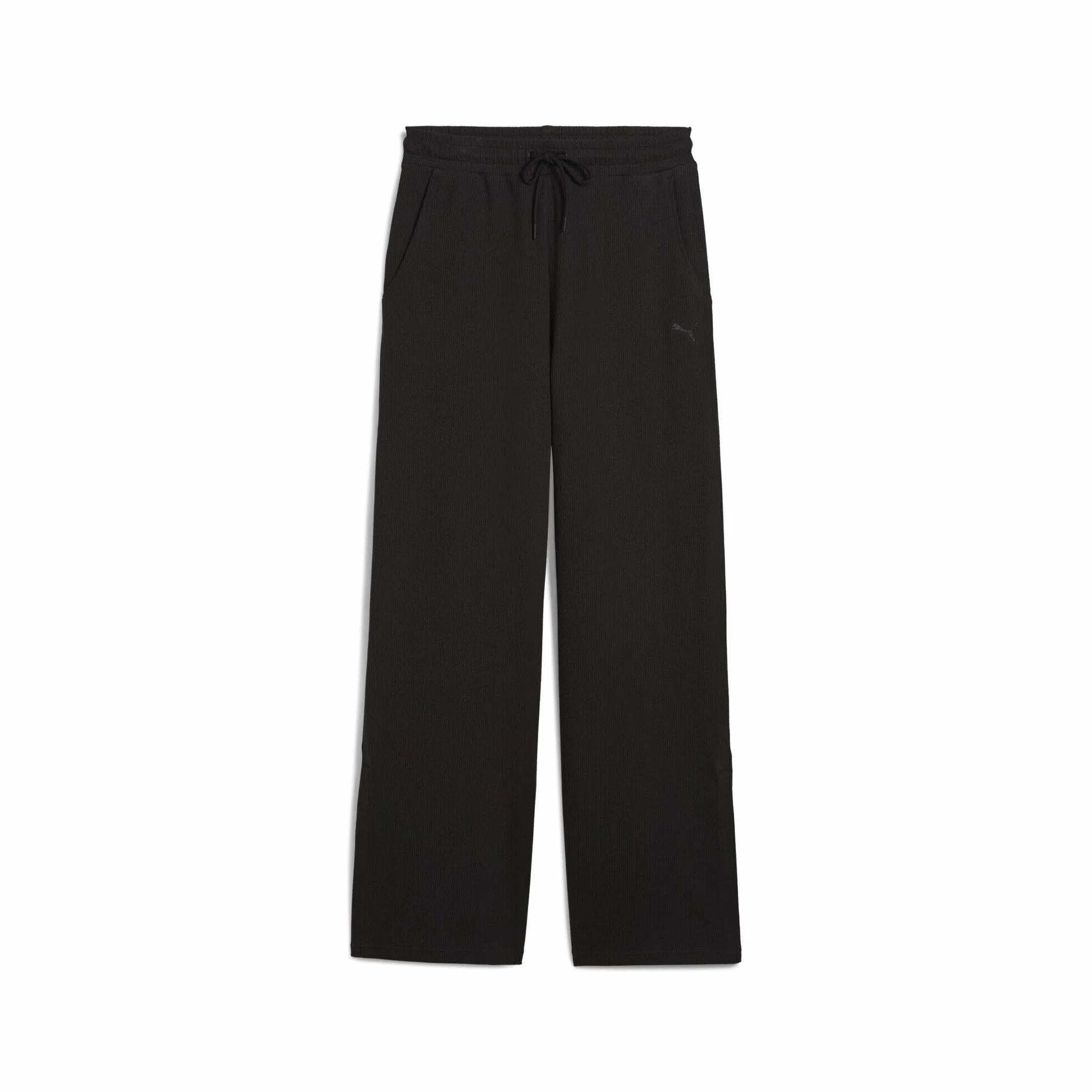 PUMA Her Comfort High-waist Straight Pants - Spodnie z dzianiny Kobiety