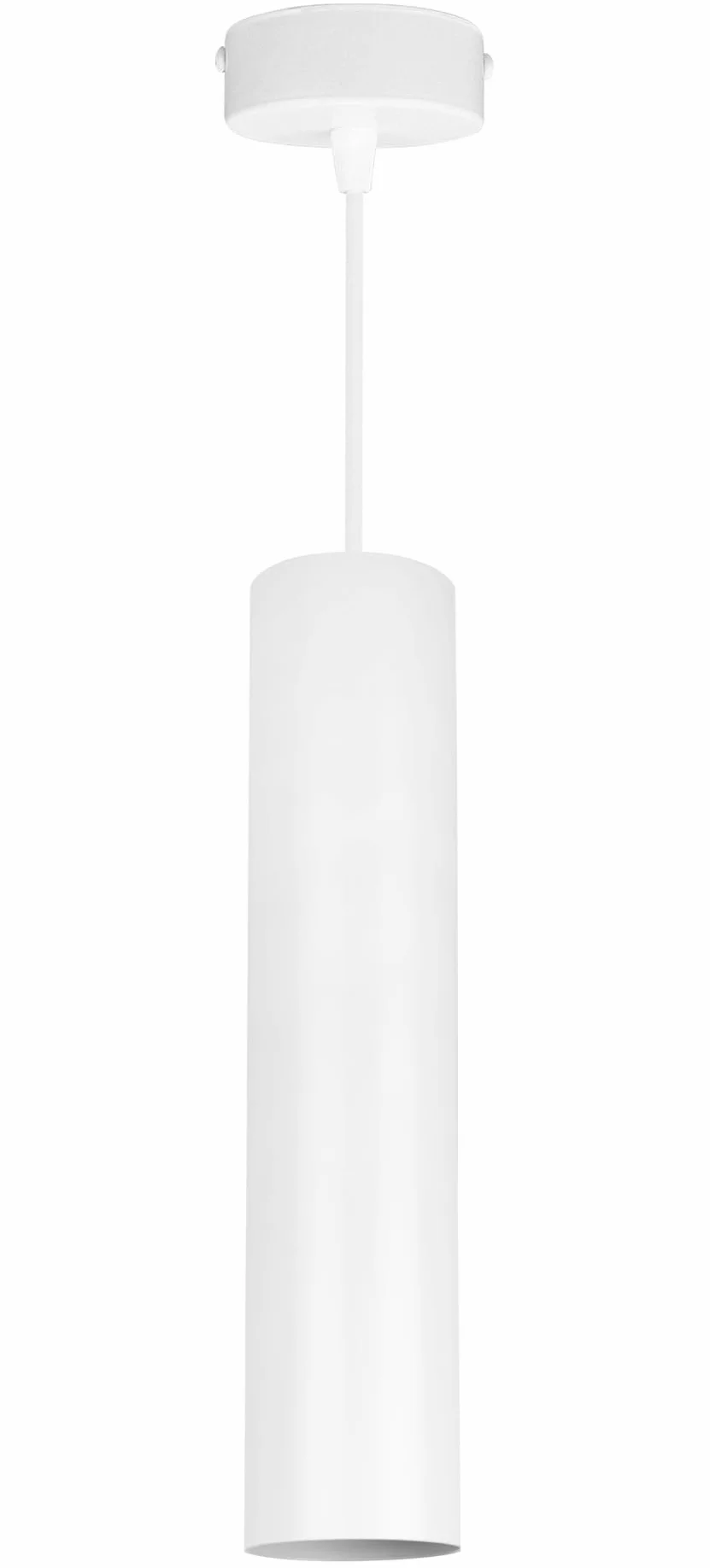 Light-Home Lampa sufitowa wisząca żyrandol loft metalowy biały GU10