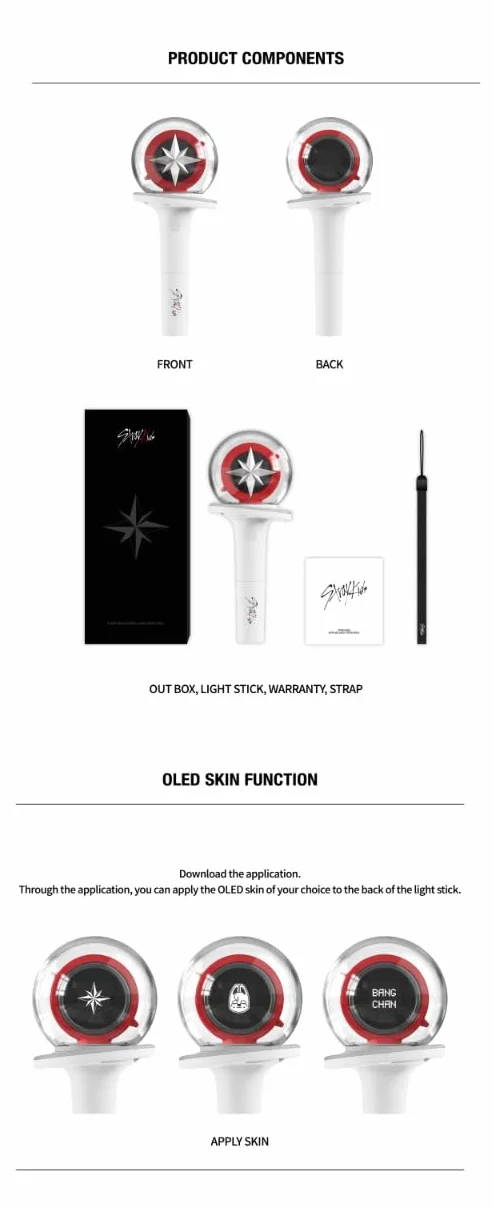 Stray Kids - Oficjalny Light Stick Ver.2