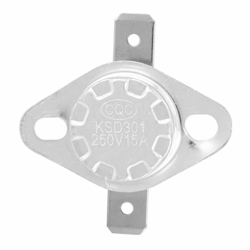 Marhynchus KSD301 termostat 250 V 15 A 40 ℃ -150℃ termostat przełącznik normalny zamknięty przełącznik regulacji temperatury (60℃)