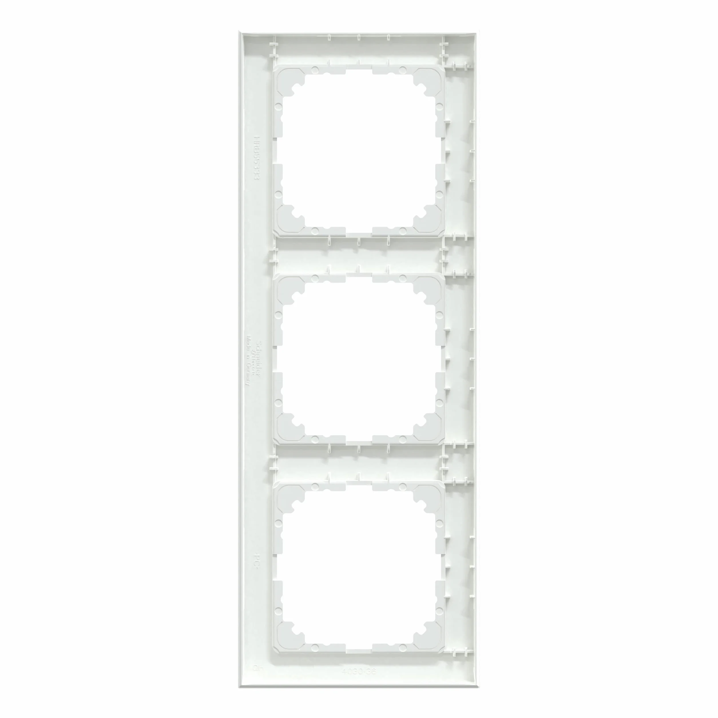 Schneider Electric Merten M-Pure ramka 3-drożna biały aktywny MEG4030-3625