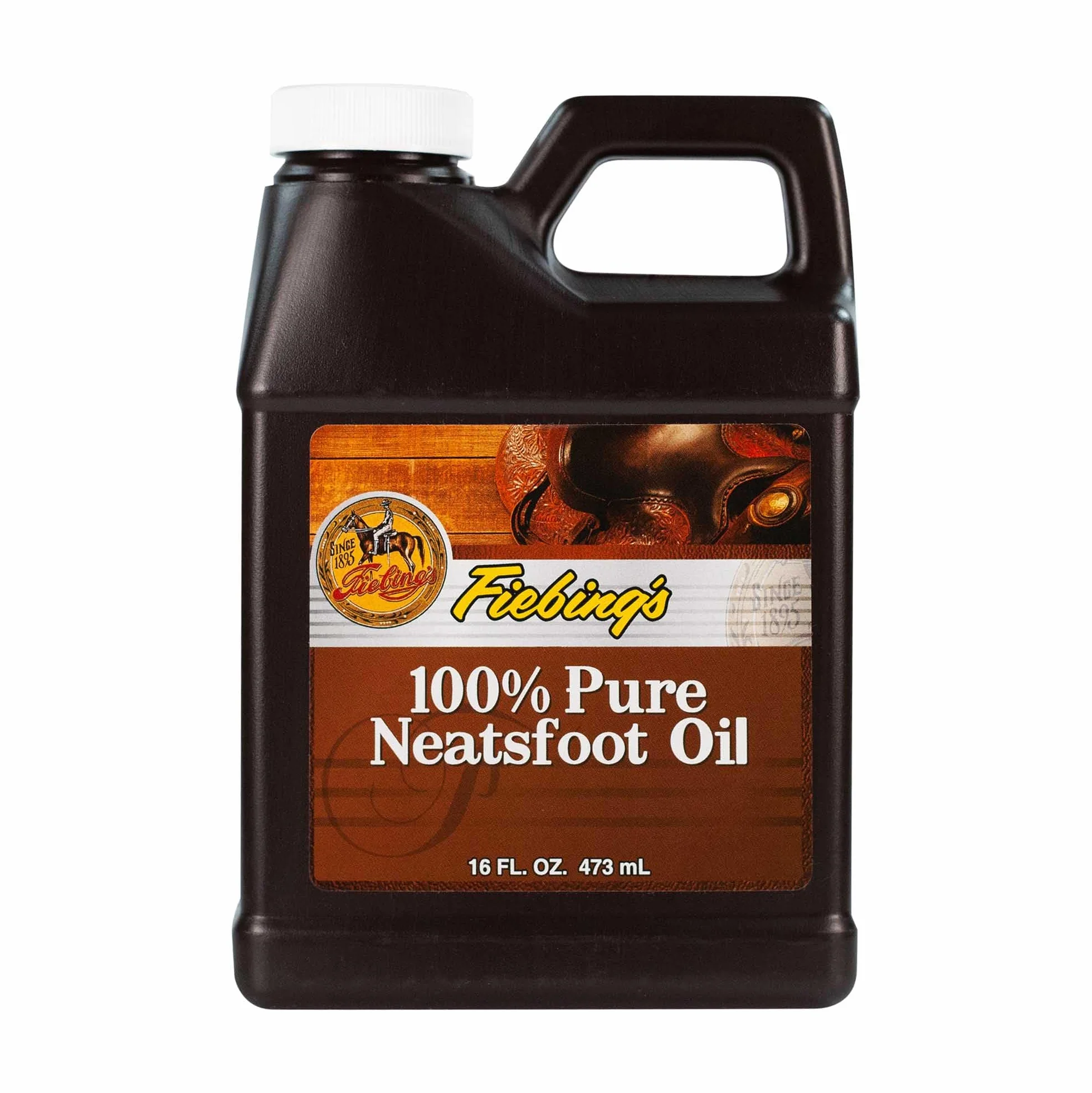 Fiebing's 100% Pure Neatsfoot Oil Natural Leather Prezerwatywy 16 uncji