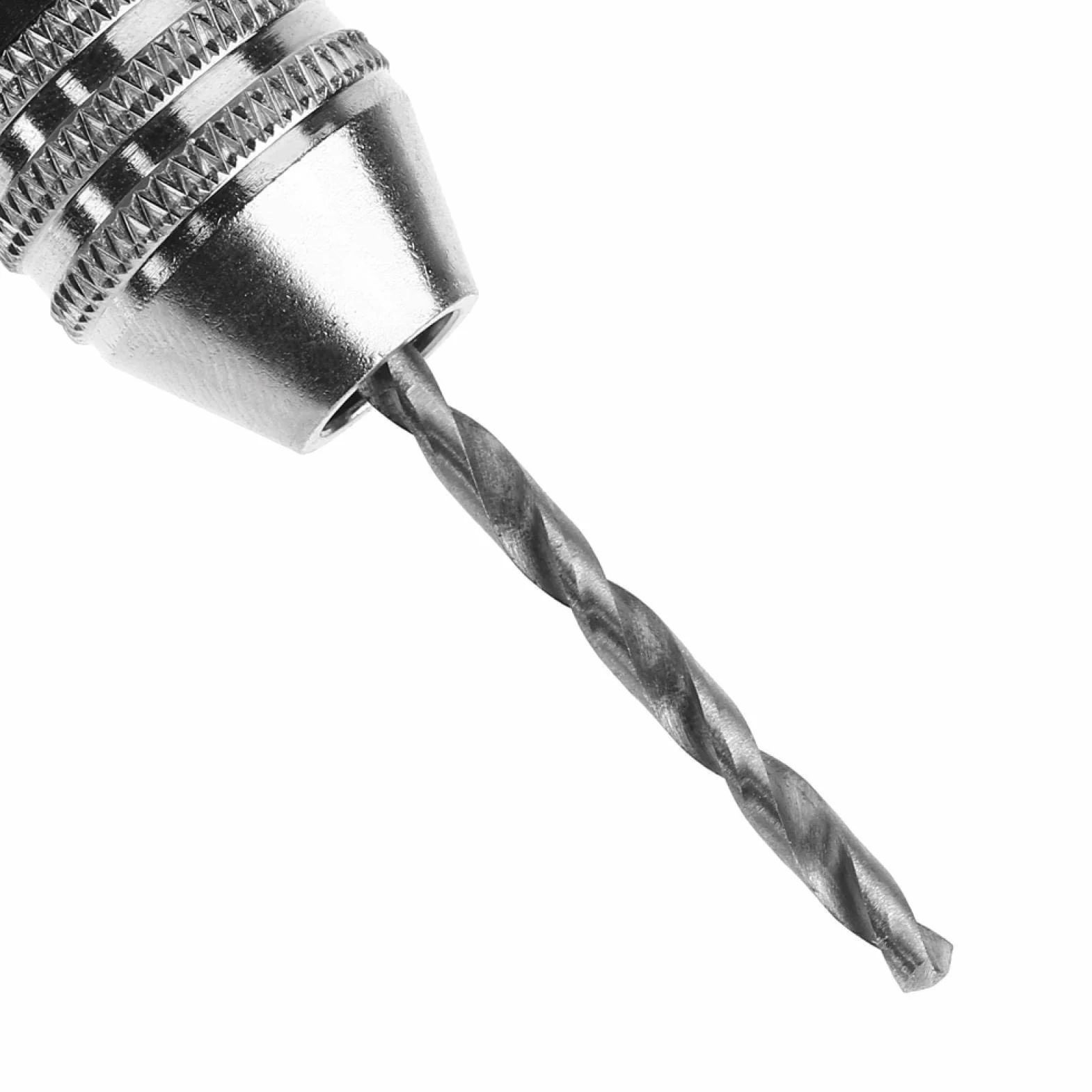 Yosoo Health Gear Mini wiertło ręczne, srebrne 0,3 mm – 3,6 mm wiertło z 25 sztukami wierteł HSS do rzemiosła artystycznego wiszące ozdoby lub produkcji pamiątek
