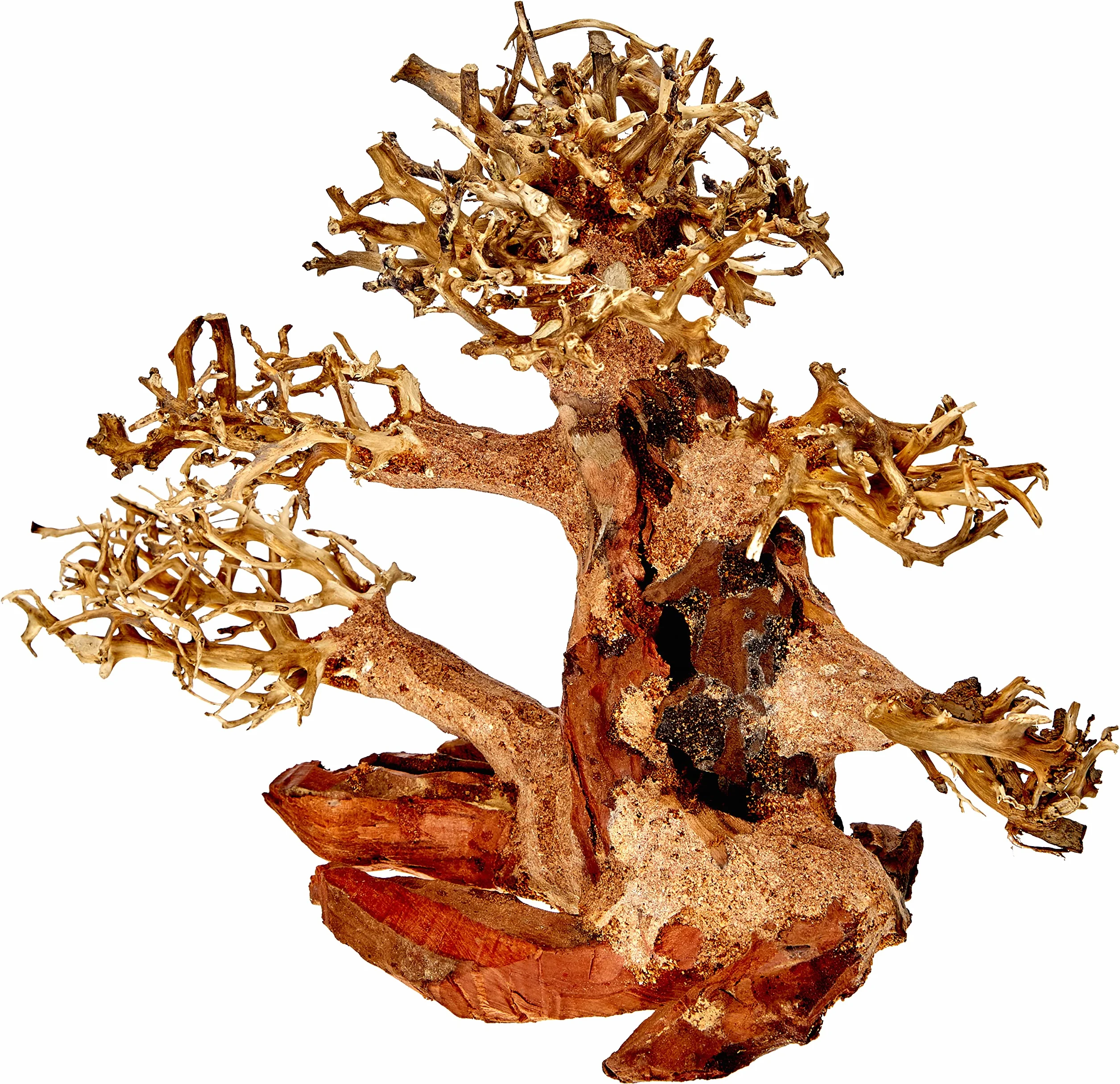 Amtra - Oriental Wind 4 Wood, Ręcznie robione, do akwarium, 23 x 10 x 17 cm