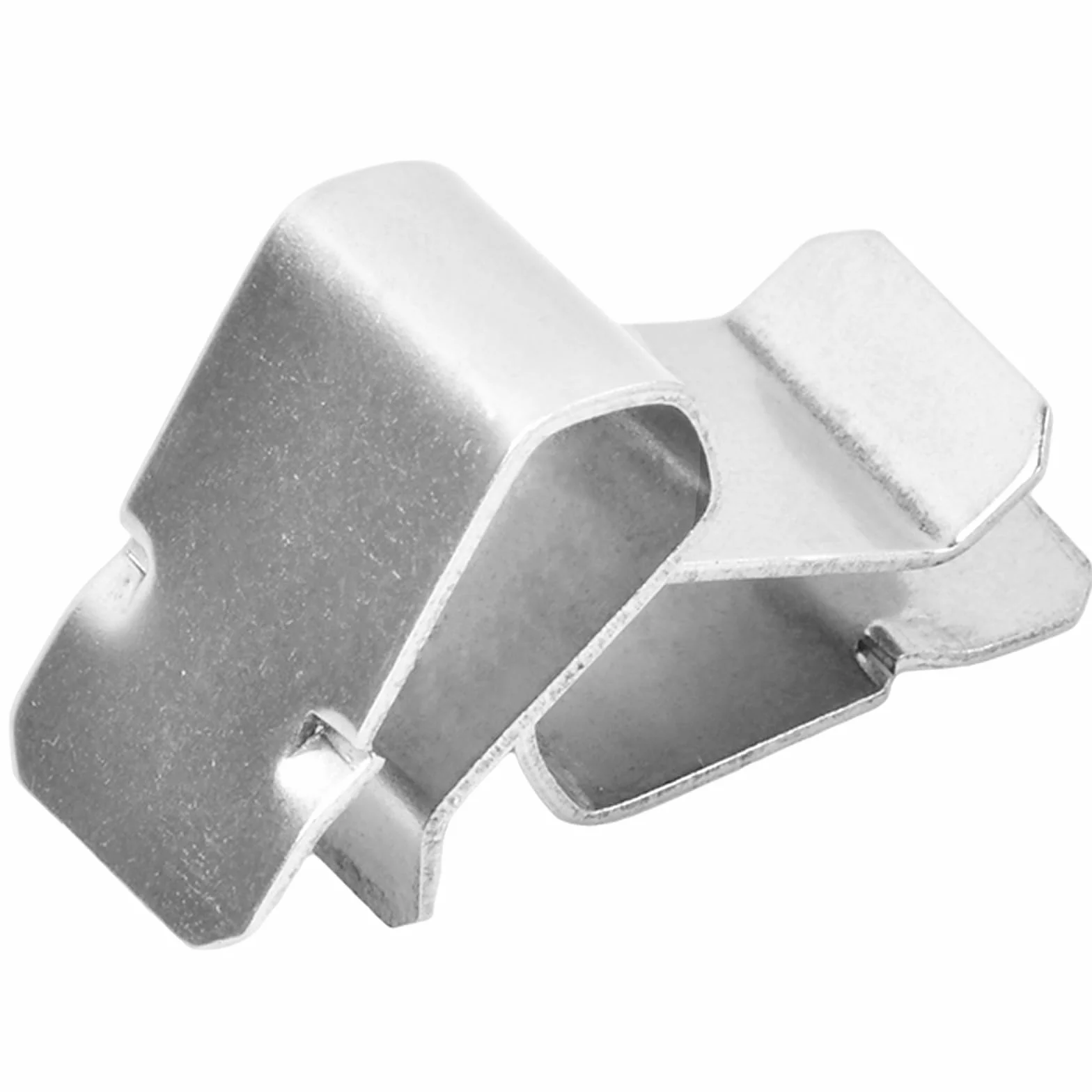 25 szt. U-Clip ze stali nierdzewnej, kołnierz wydechowy, metalowy klips, srebrny klips sprężynowy 21,4 mm x 12 mm