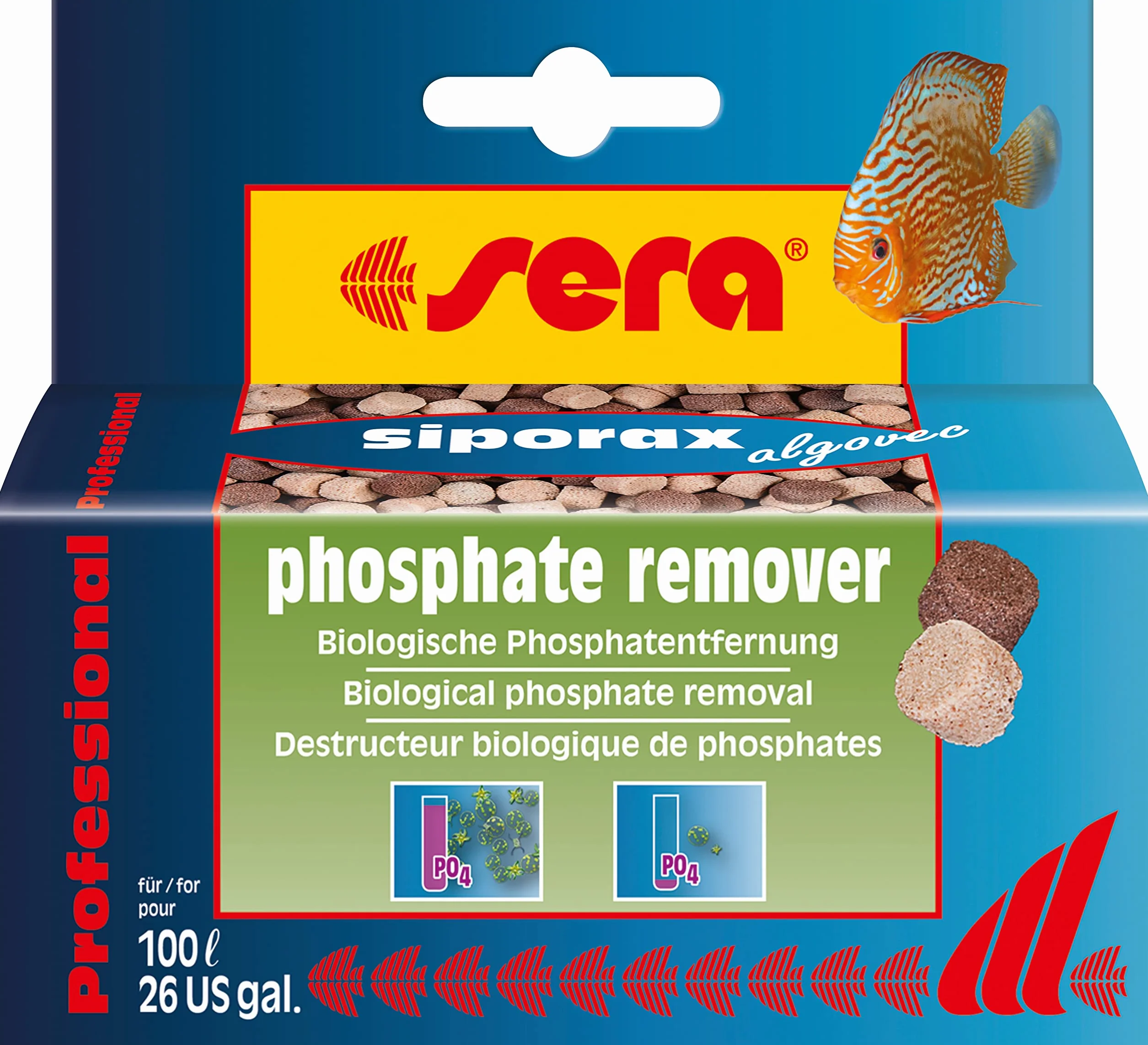 sera siporax algovec 35 g – biologiczny środek filtrujący do usuwania fosforanów