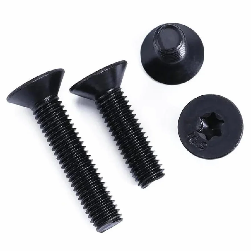 Śruba z łbem Torx M3 M4 M5 M6 M8 M10 klasa 10.9 stal stopowa płaska śruba z łbem stożkowym 10 sztuk, 10 sztuk, M5x30mm