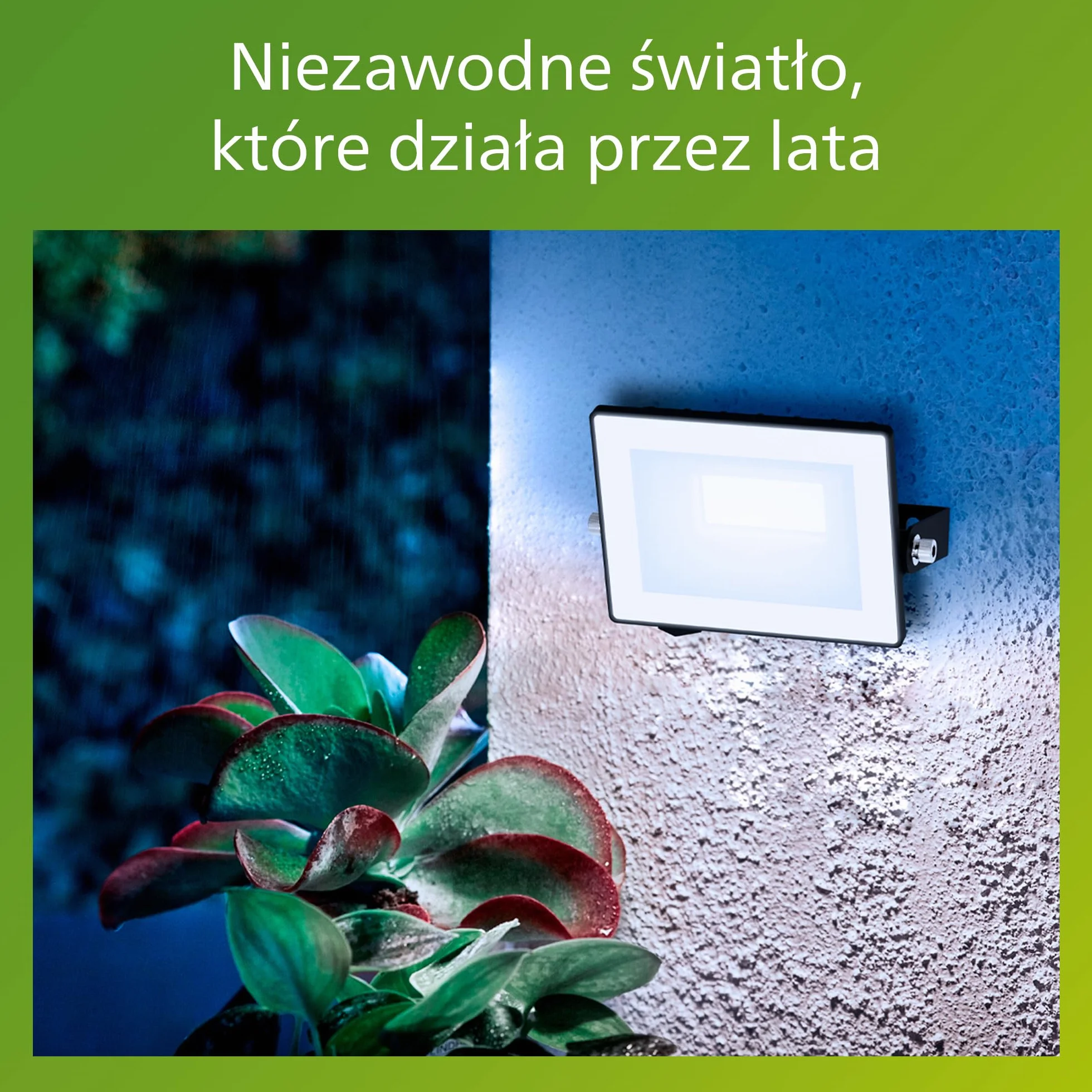 Philips Lois Zewnętrzna Lampa Floodlight, 10 W, 5000 K, Czarna