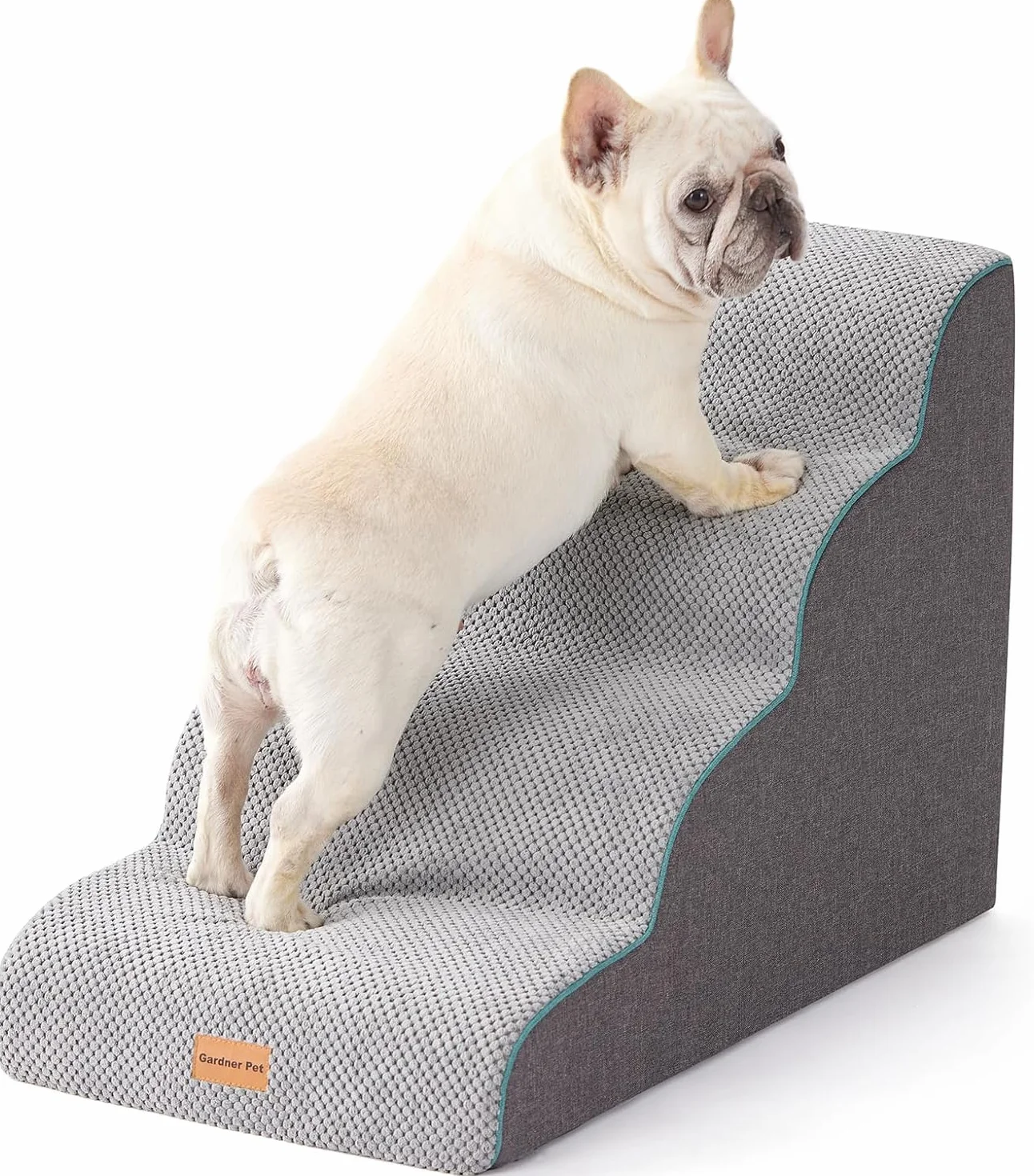 Gardner Pet Schody dla małych psów 50 cm 4 stopnie rampa pianka antypoślizgowa wodoodporna