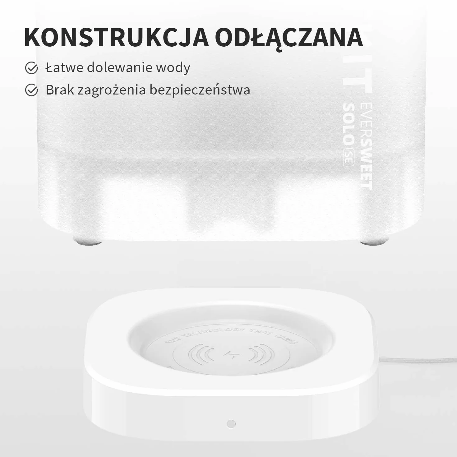 Petkit EVERSWEET Fontanna dla Kota i Psa, Bezprzewodowa Pompa Wodna, 1,85L, Inteligentne Światło LED, 25db Niezwykle Cichy