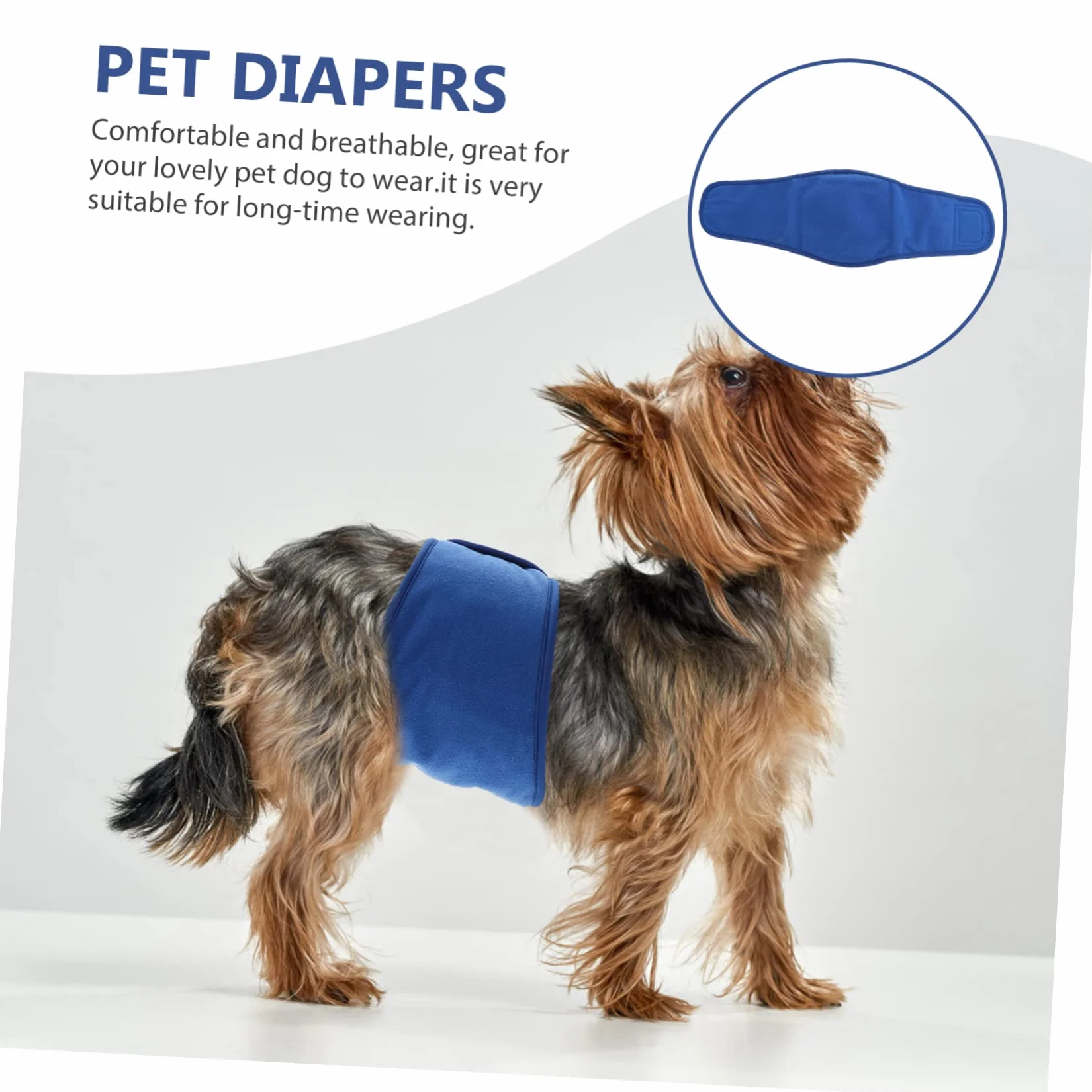 Toddmomy Leaky Spods Zaopatrzenie W Zwierzaki Oddychające Psie Belly Belling Pies Pies Belly Wrap Pet Piapers Plackable Belly Band House Household Puppy Belly Wrap Pet Dog Belly Wrap