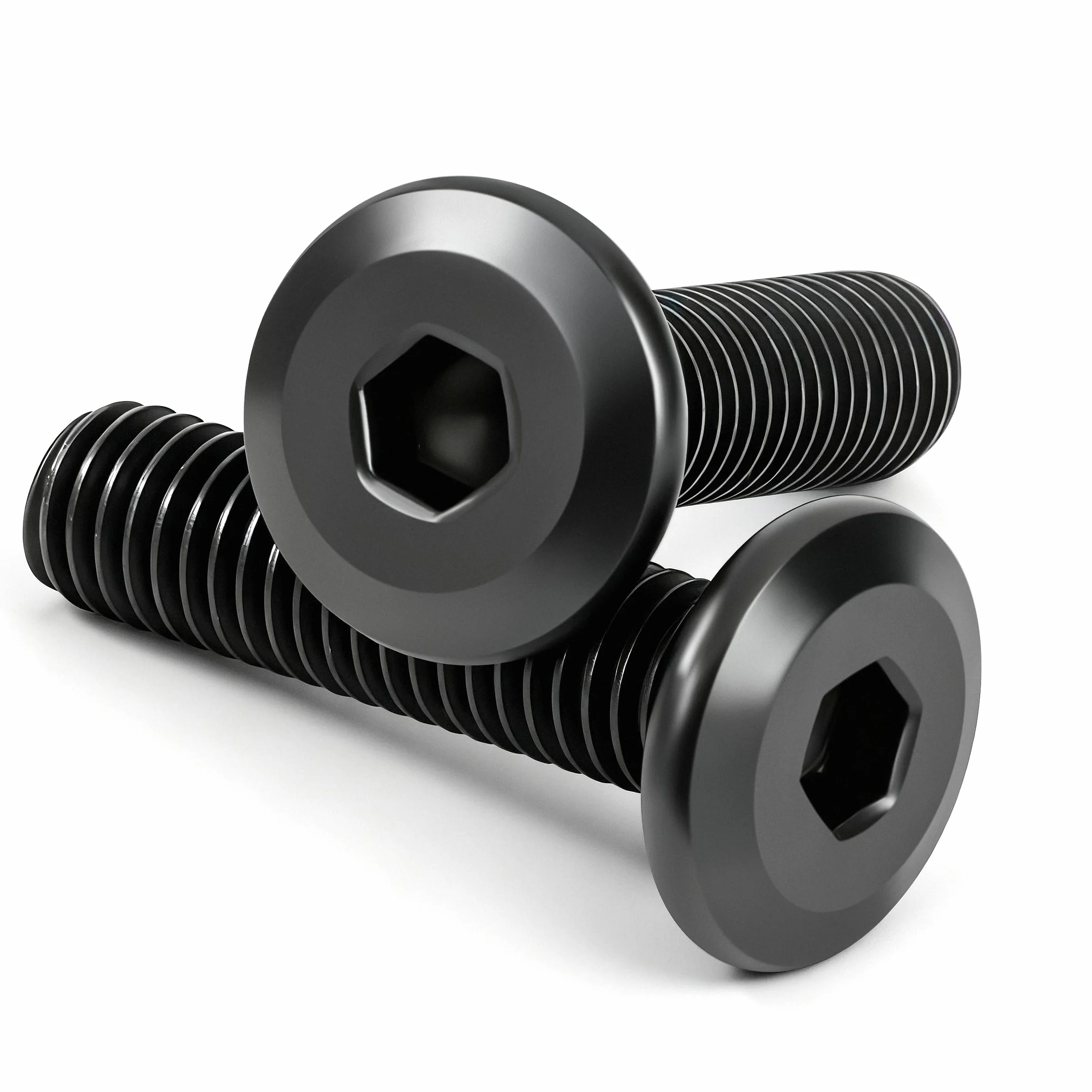 25 szt. Śruba z łbem płaskim z łbem sześciokątnym M5 x 12 mm pełny gwint ze stali nierdzewnej A2 z kluczem Allen do mebli DIY Naprawa