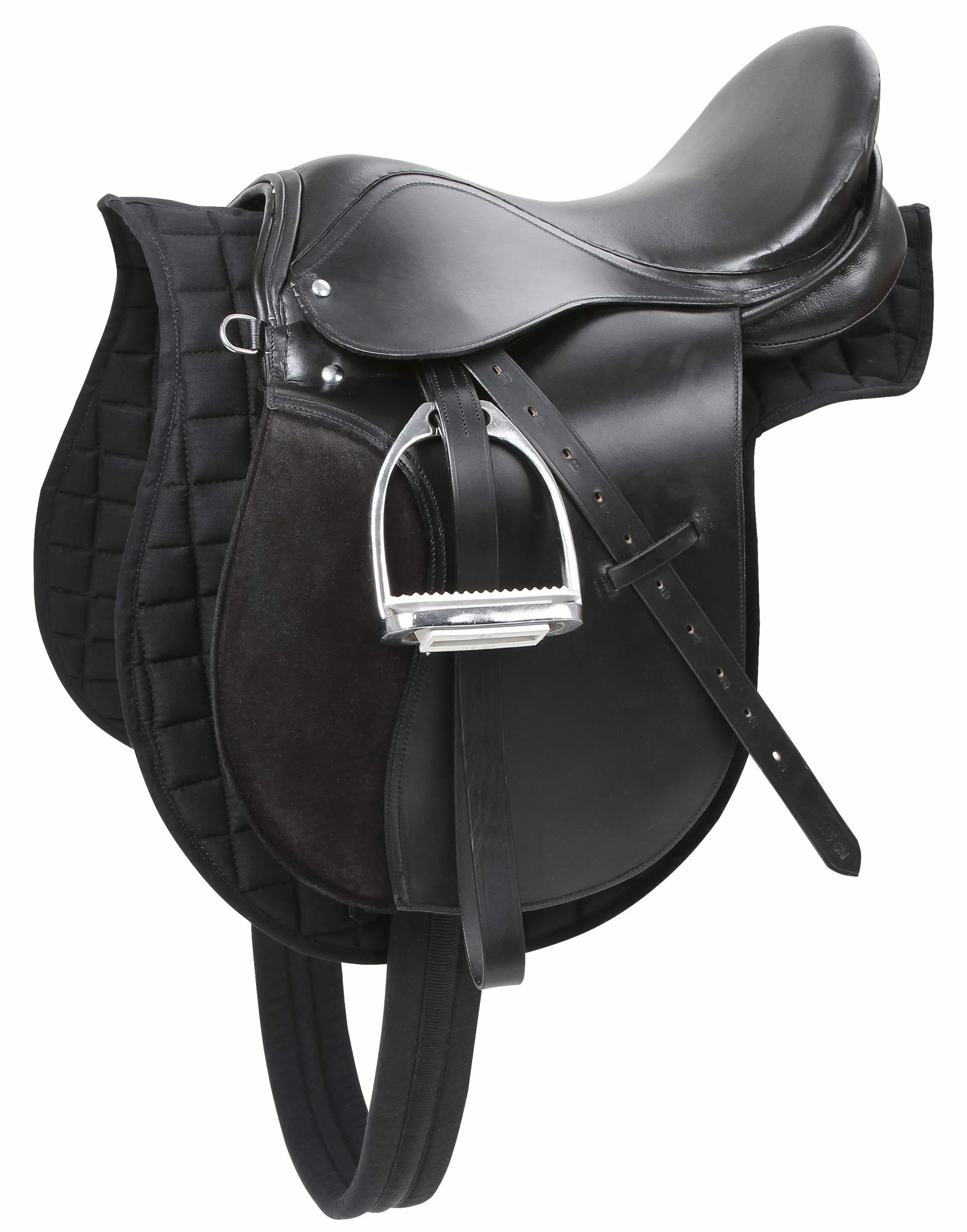 Covalliero Kerbl Unisex Pony Siodło Dla Kucyków, Czarny, 16"
